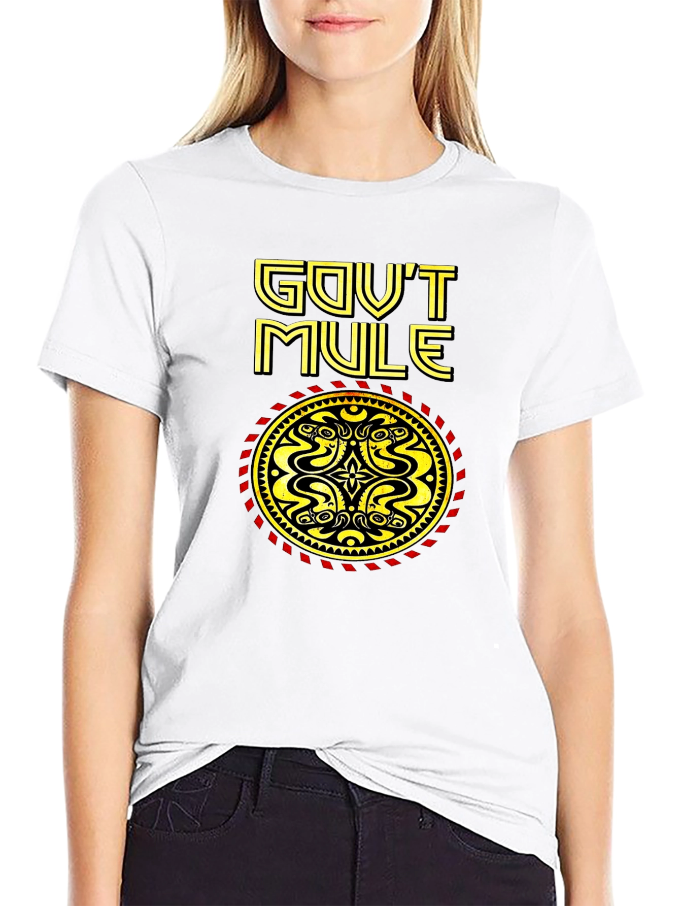 Govt Mule Black Graphic Tee