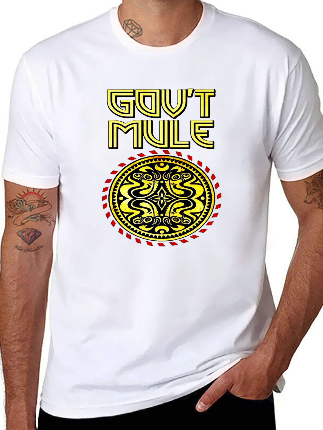 Govt Mule Black Graphic Tee