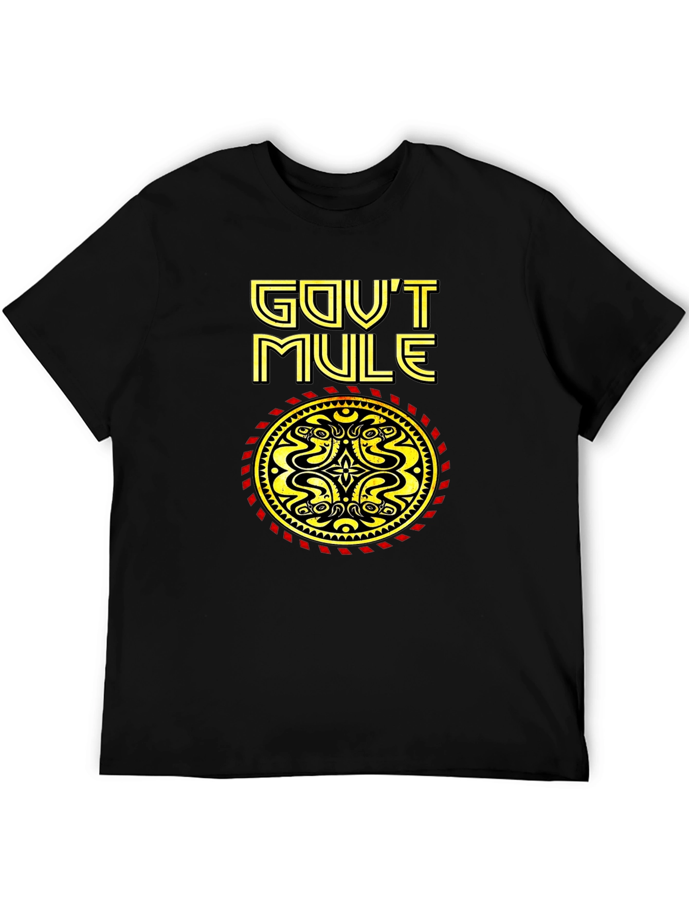 Govt Mule Black Graphic Tee