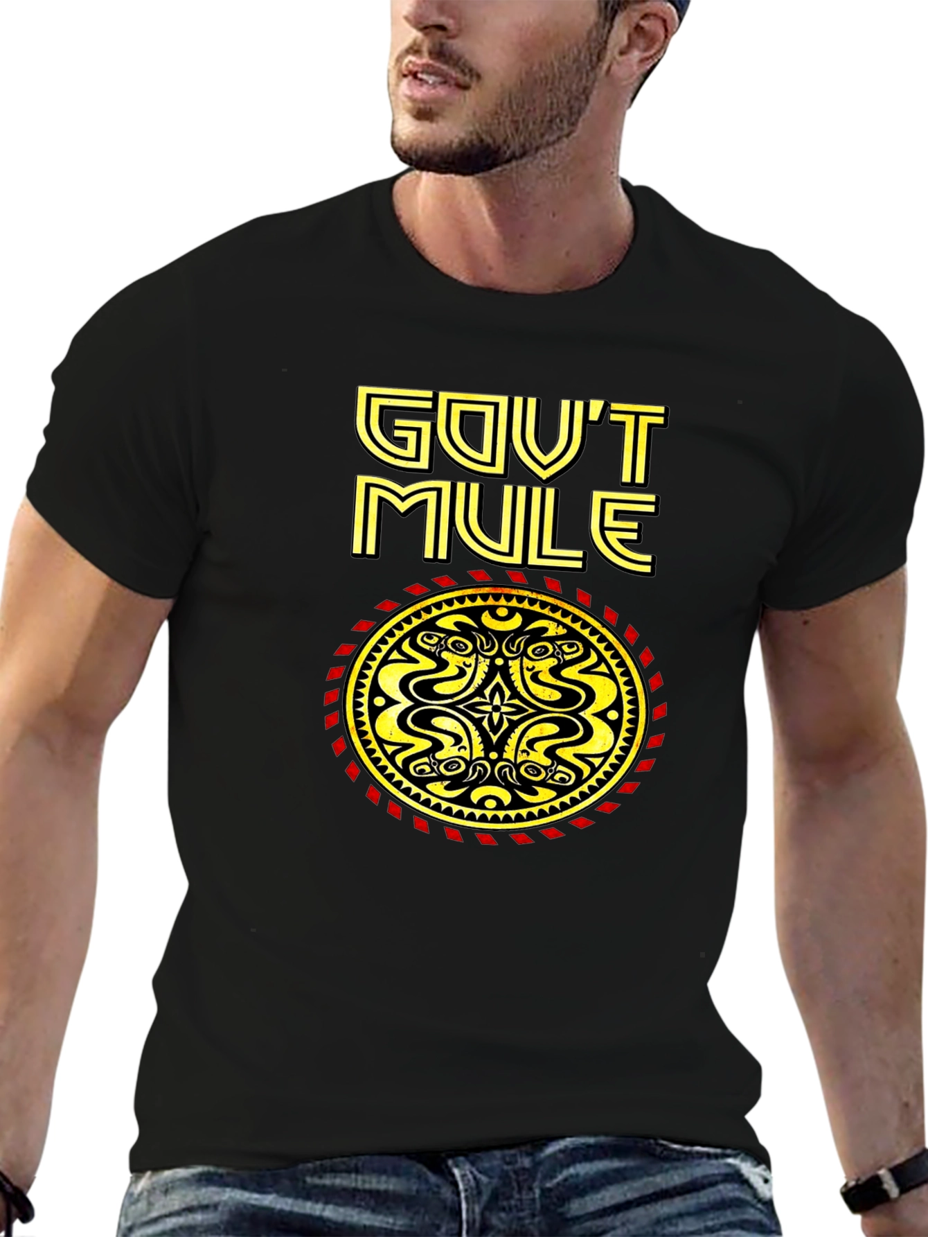 Govt Mule Black Graphic Tee
