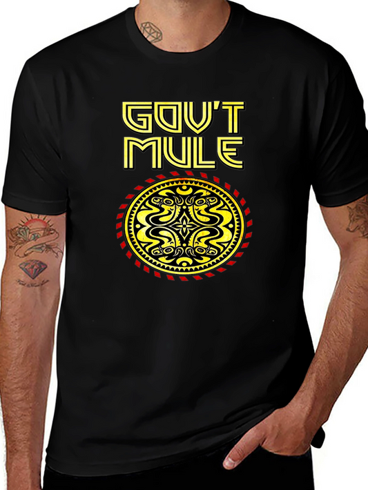 Govt Mule Black Graphic Tee