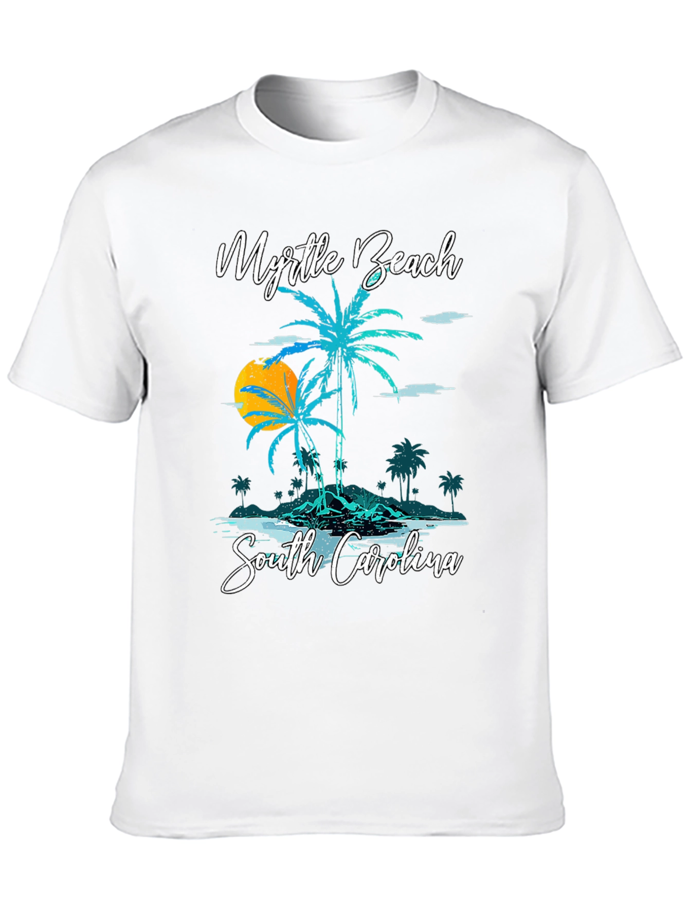 Myrtle Beach Palm Tree Graphic Tee