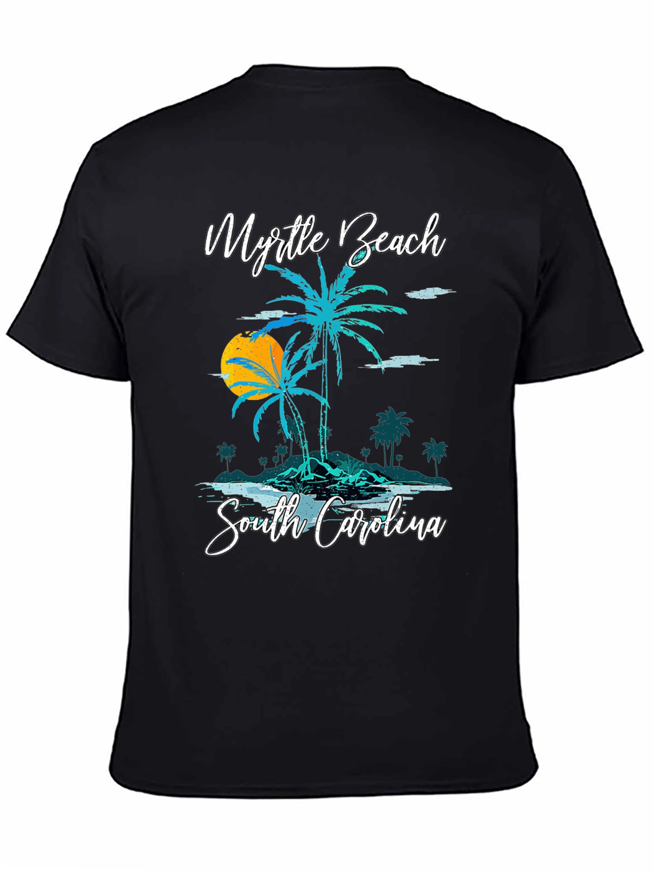 Myrtle Beach Palm Tree Graphic Tee