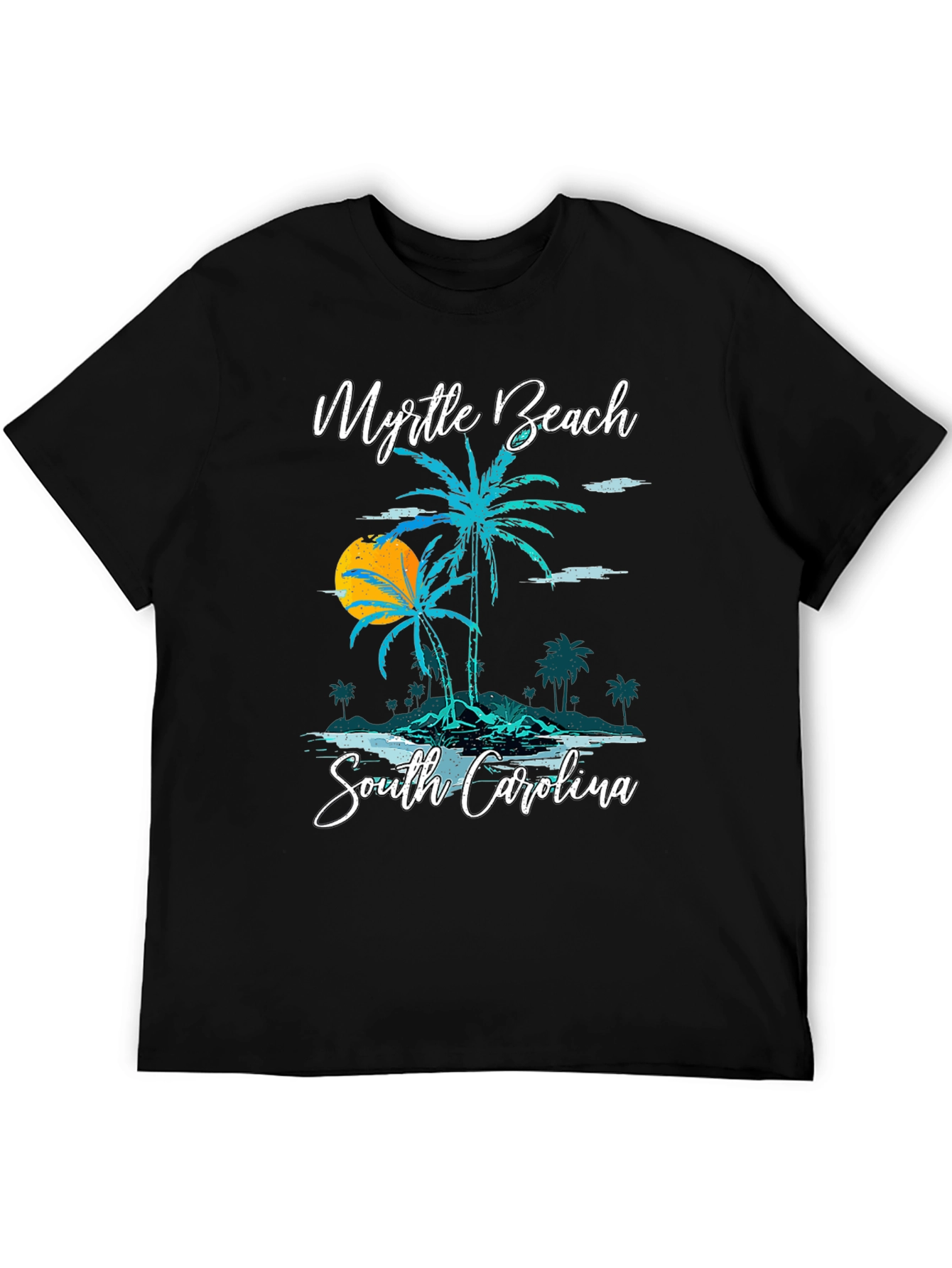 Myrtle Beach Palm Tree Graphic Tee
