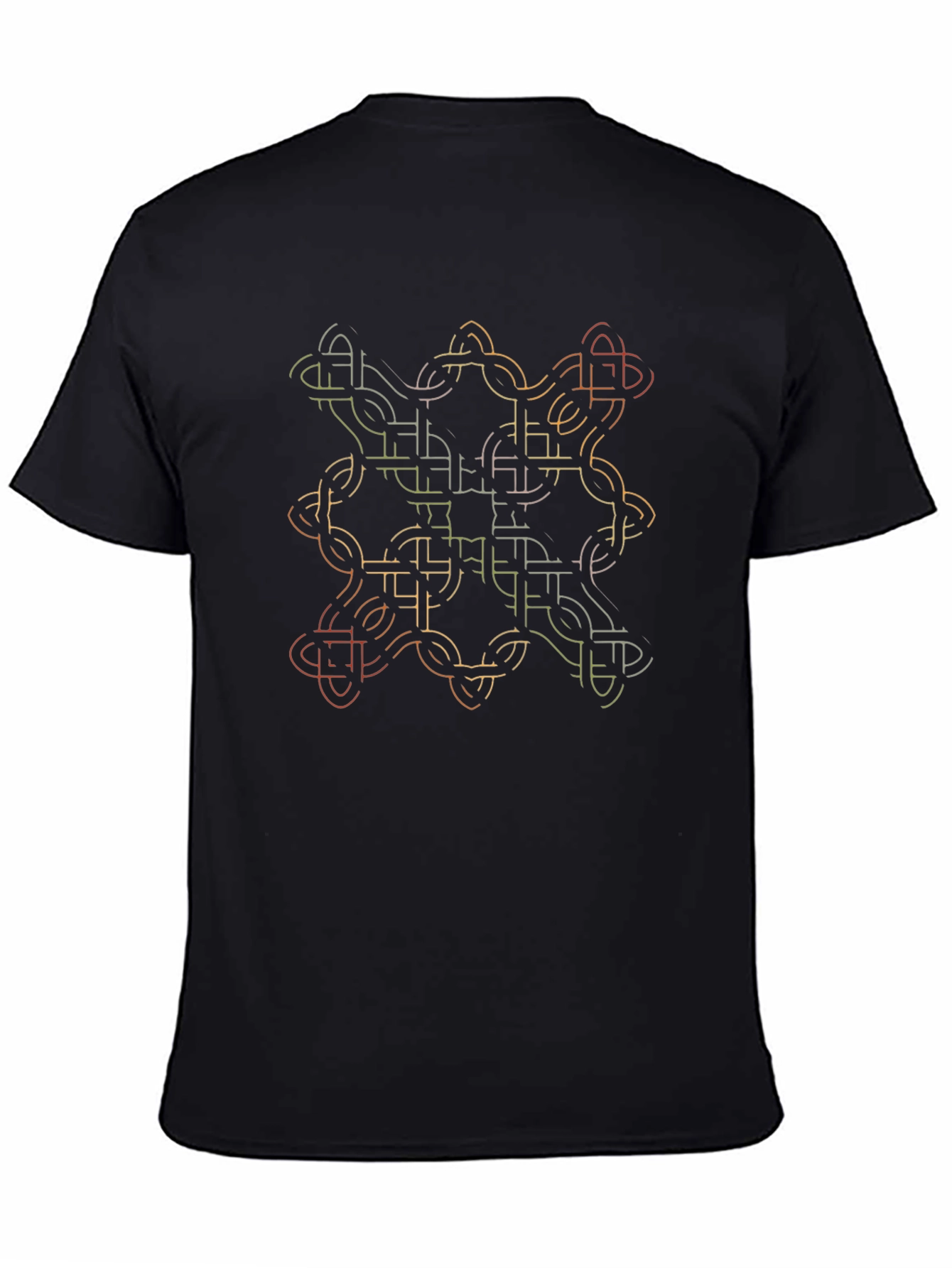 Celtic Knot Graphic Black T-Shirt