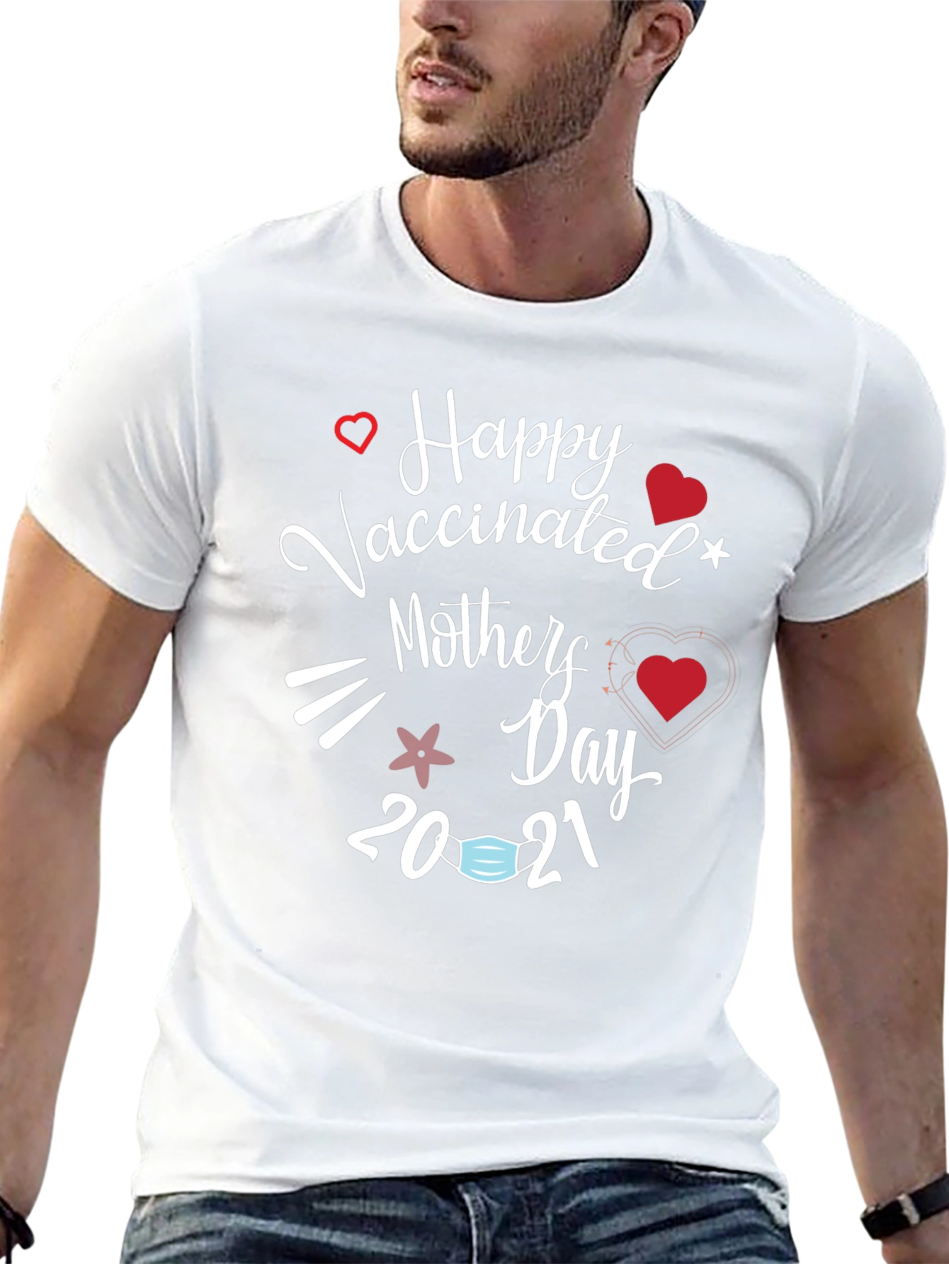 Vaccinated Mothers Day 2021 T-Shirt