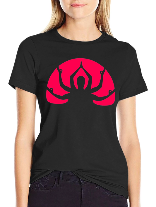 Yoga Silhouette Graphic T-Shirt