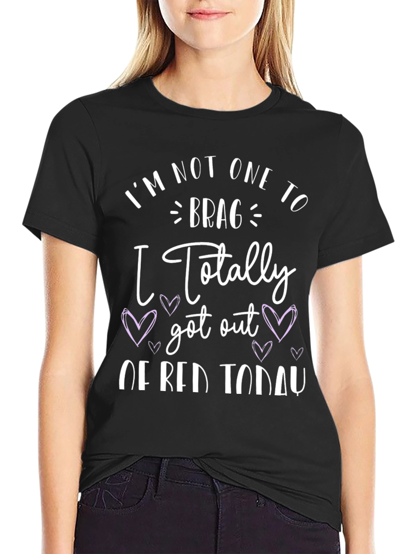 Funny Graphic Tee - Im Not One to Brag