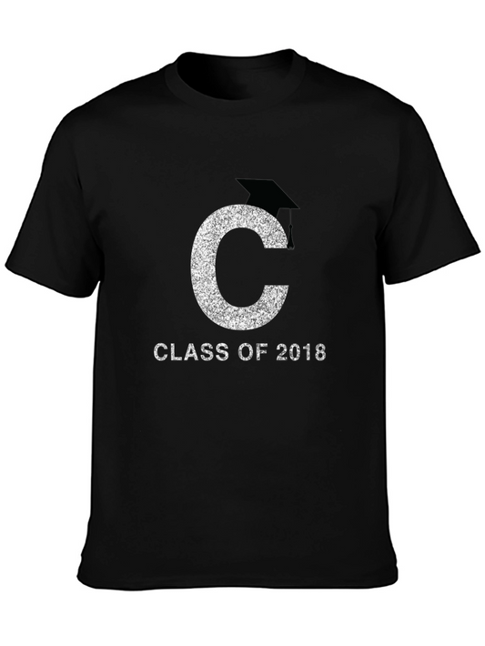 Class of 2018 Graduation T-Shirt - Black