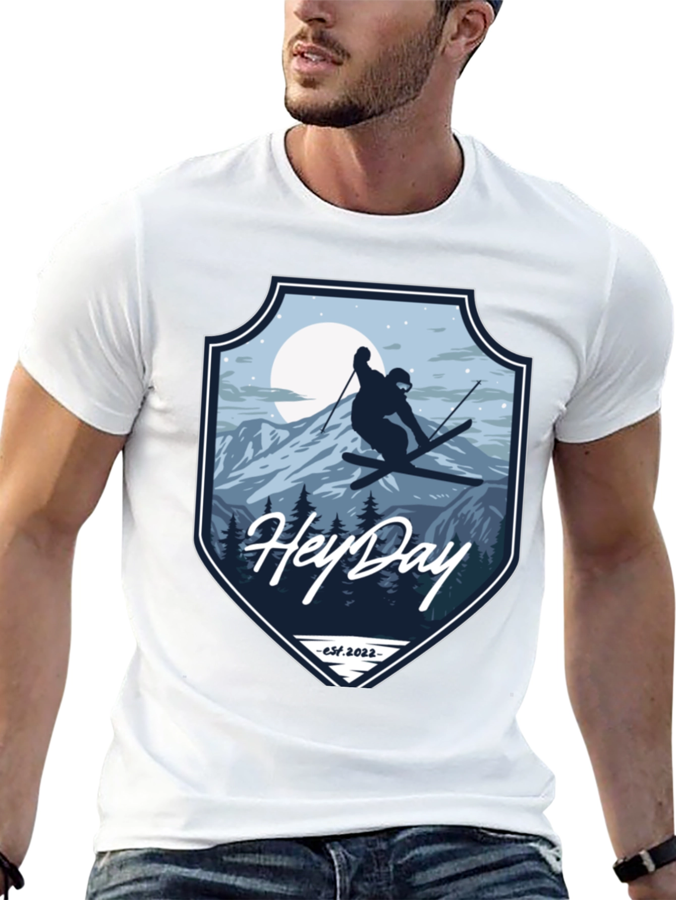 HeyDay Est 2022 Ski Graphic T-Shirt