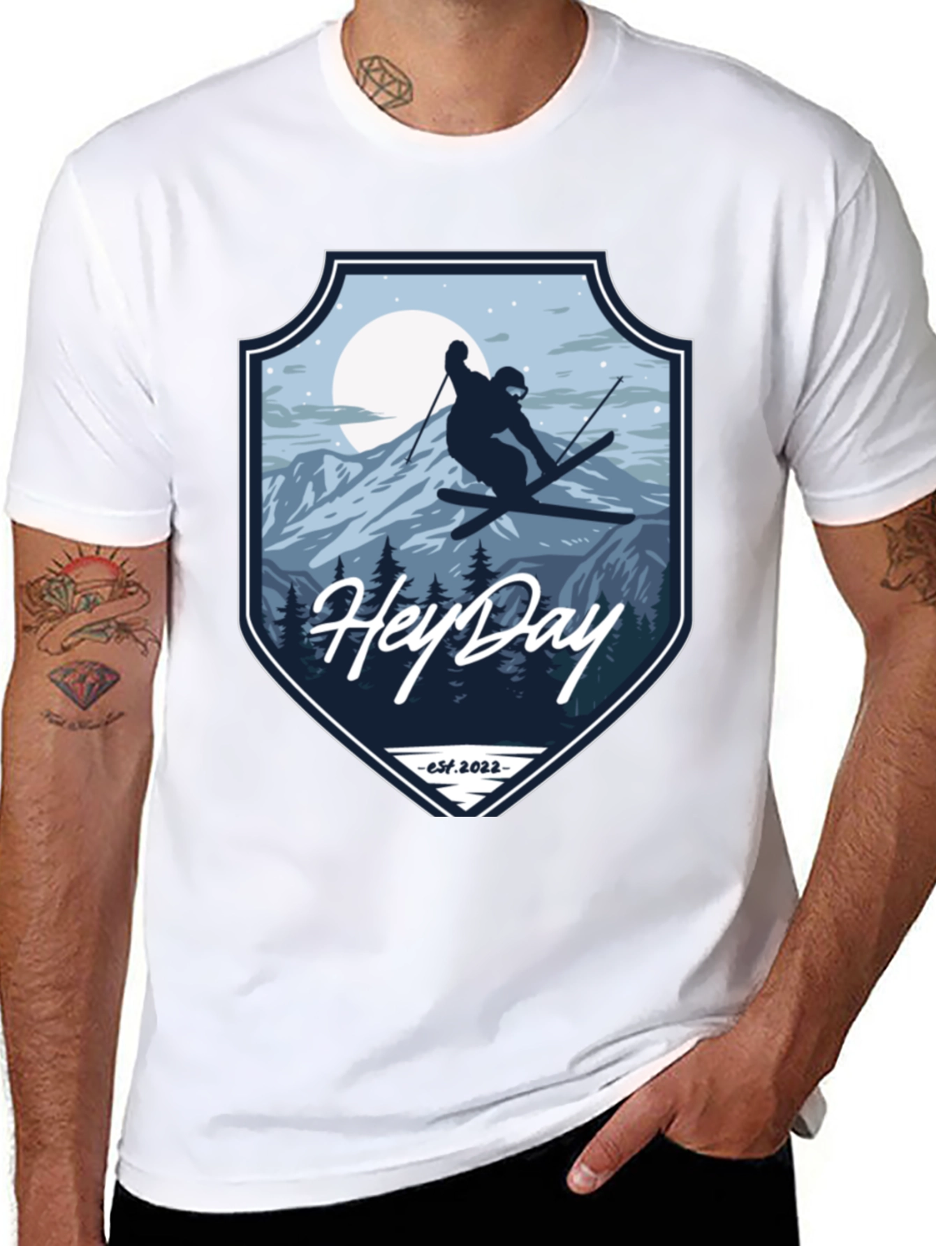 HeyDay Est 2022 Ski Graphic T-Shirt