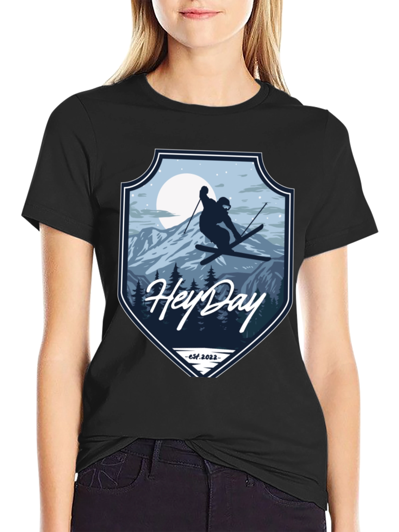 HeyDay Est 2022 Ski Graphic T-Shirt