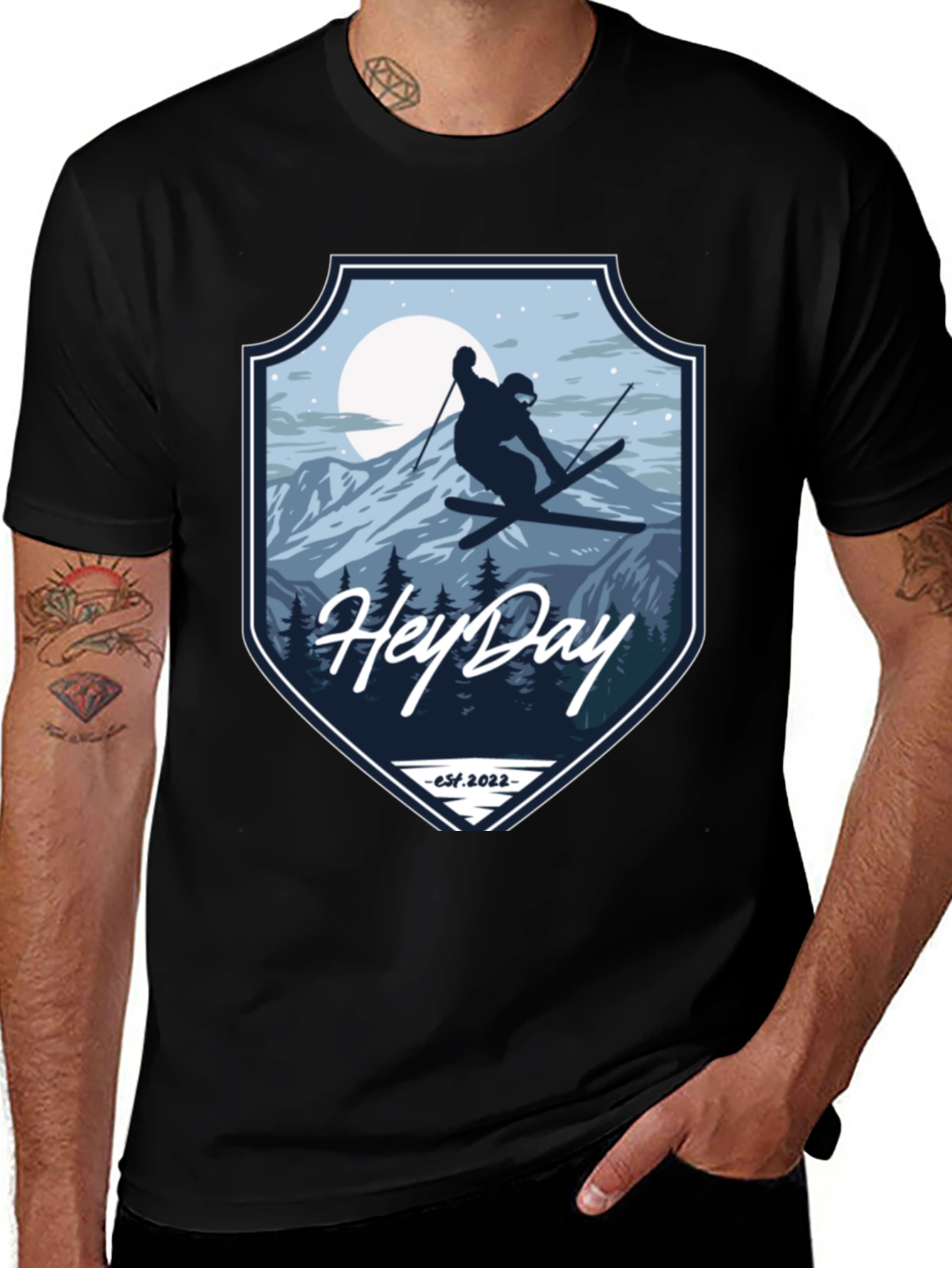 HeyDay Est 2022 Ski Graphic T-Shirt