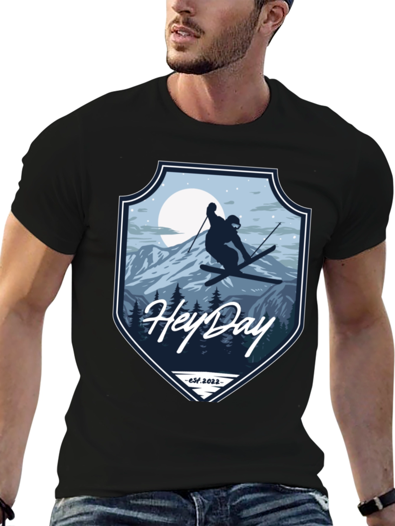 HeyDay Est 2022 Ski Graphic T-Shirt