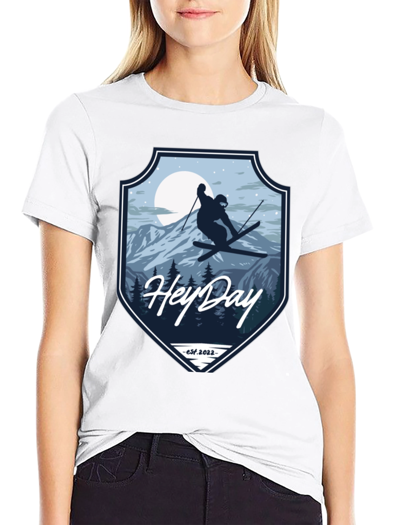 HeyDay Est 2022 Ski Graphic T-Shirt