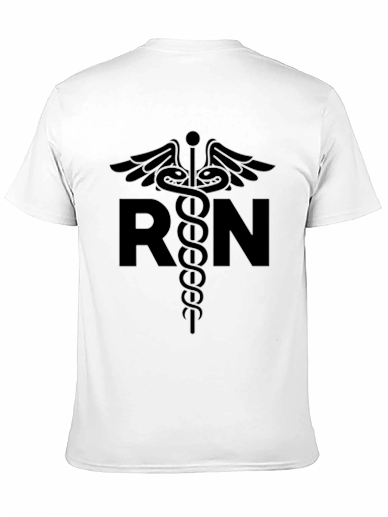 RN Caduceus Graphic T-Shirt - Comfortable Everyday Wear