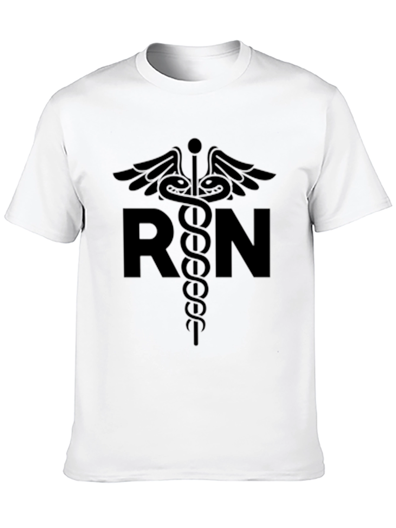 RN Caduceus Graphic T-Shirt - Comfortable Everyday Wear