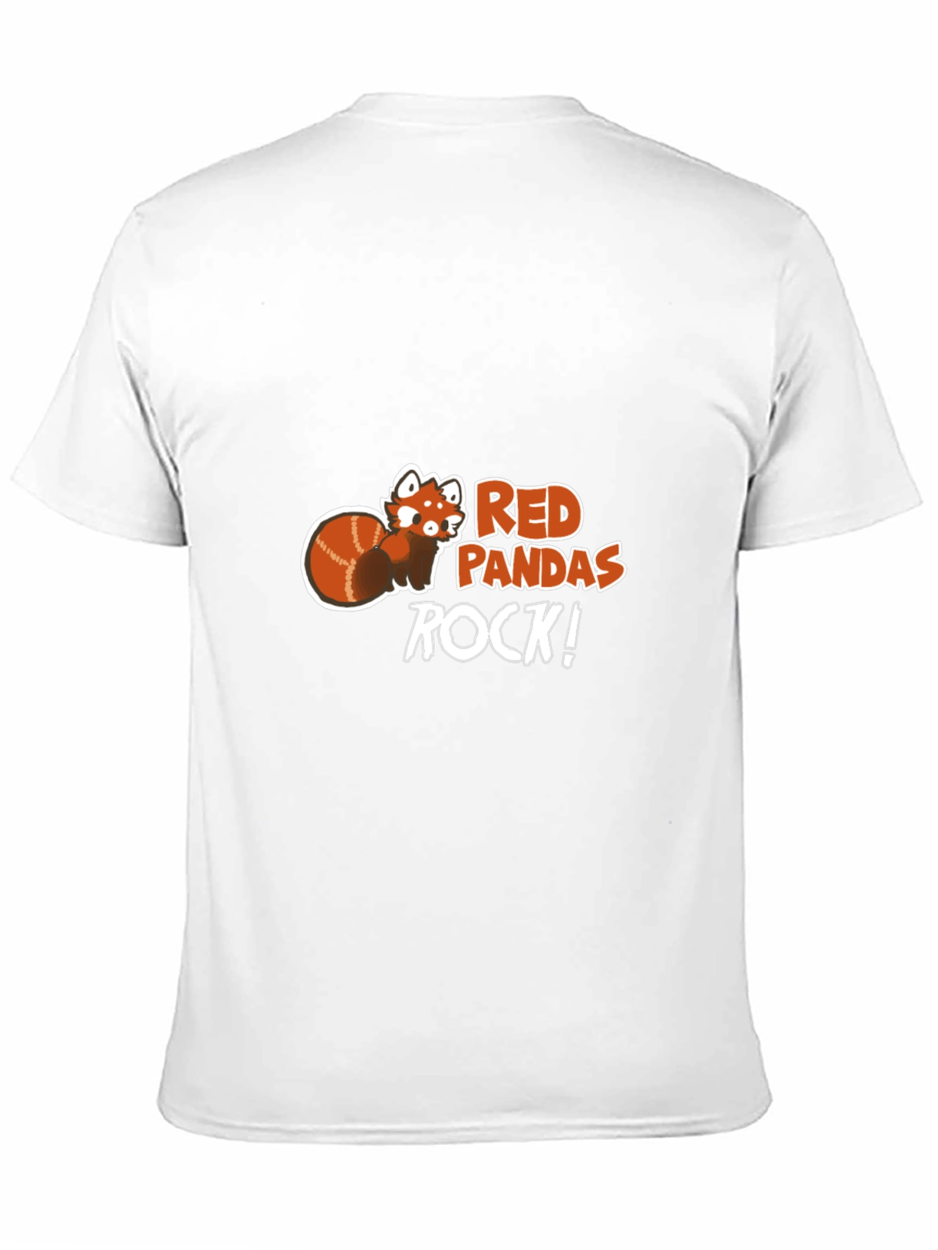 Red Pandas Rock Graphic T-Shirt