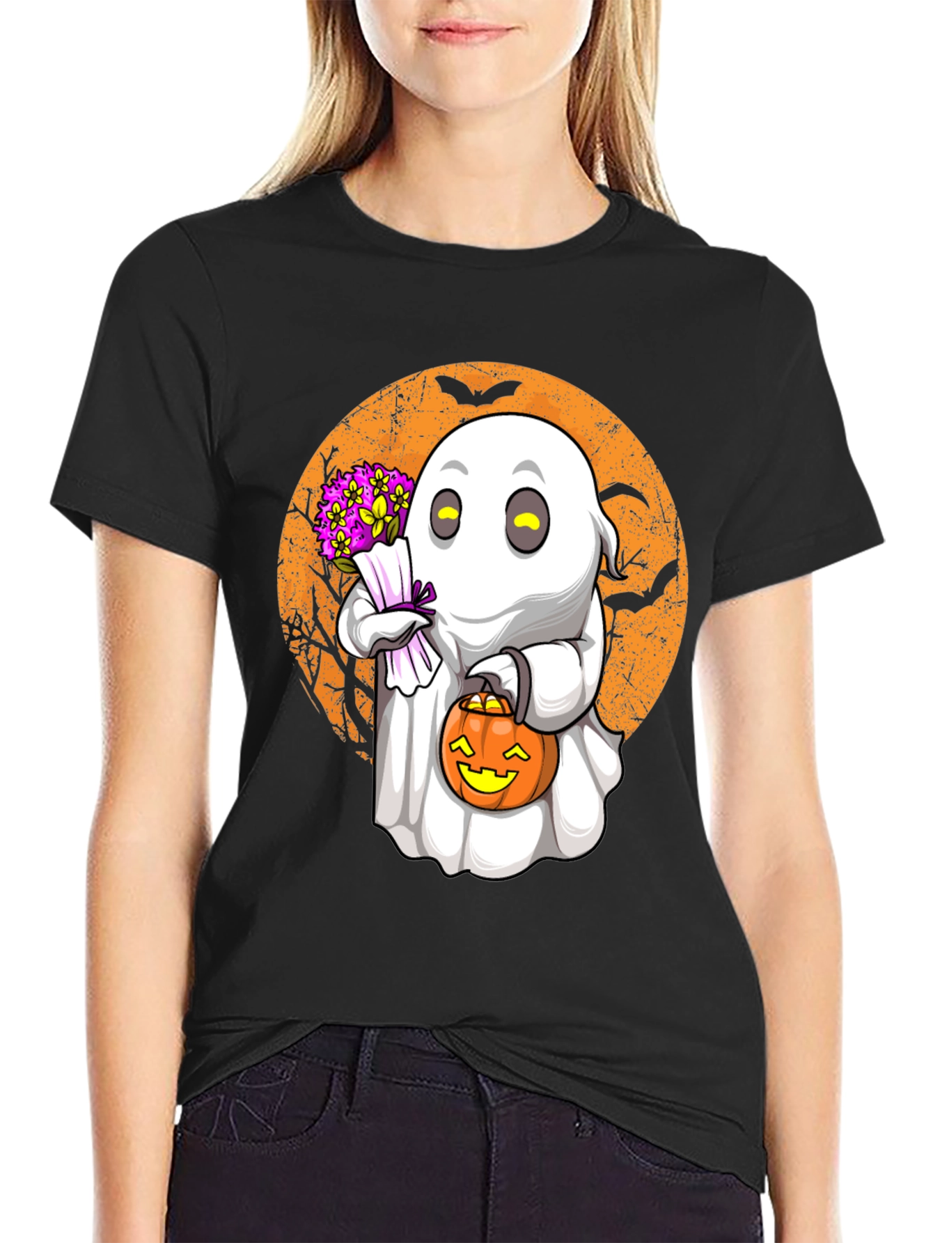 Halloween Ghost T-Shirt
