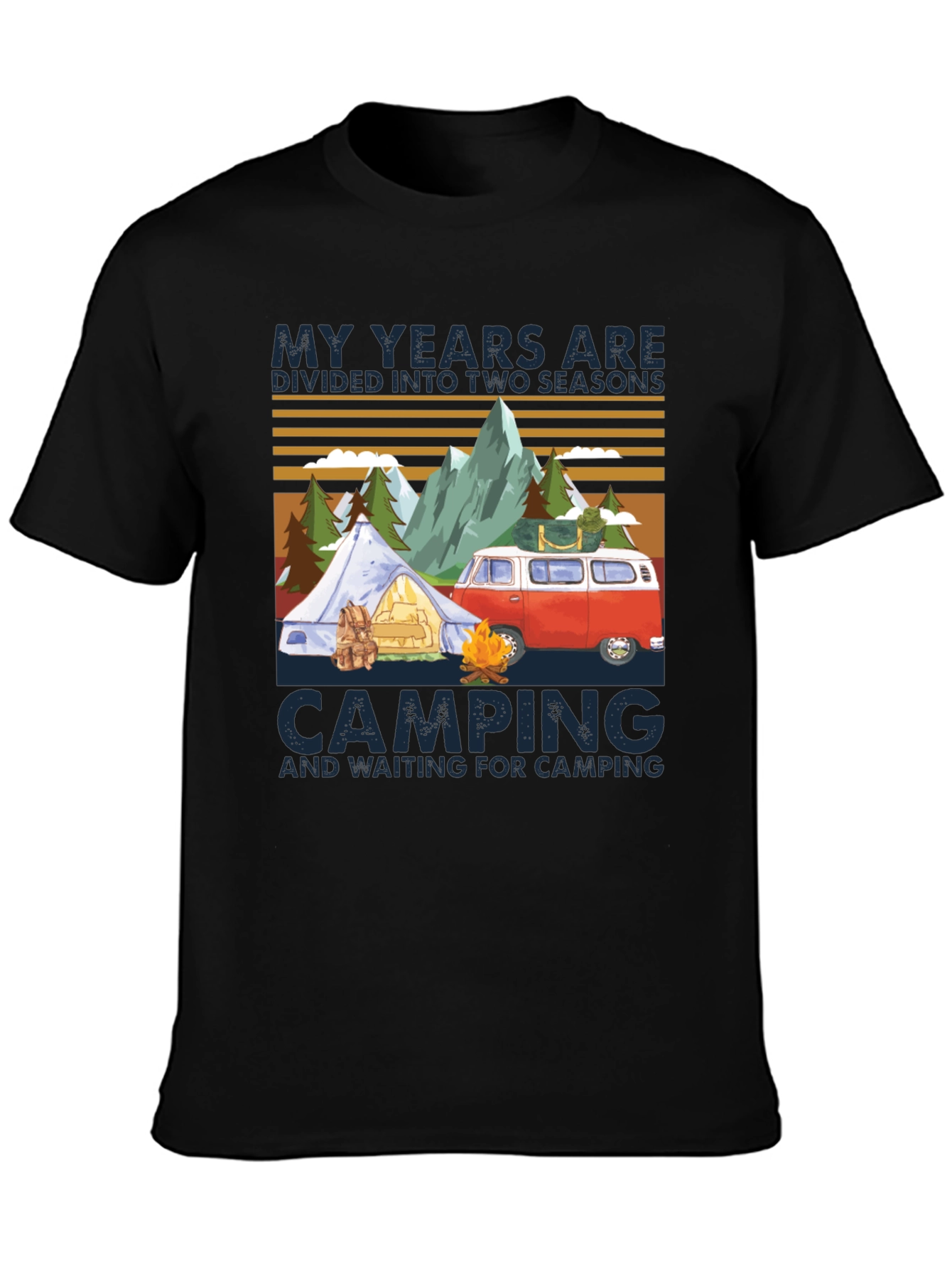 Camping Season Graphic Tee