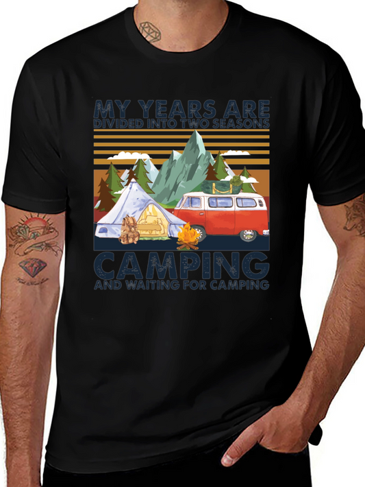 Camping Season Graphic Tee