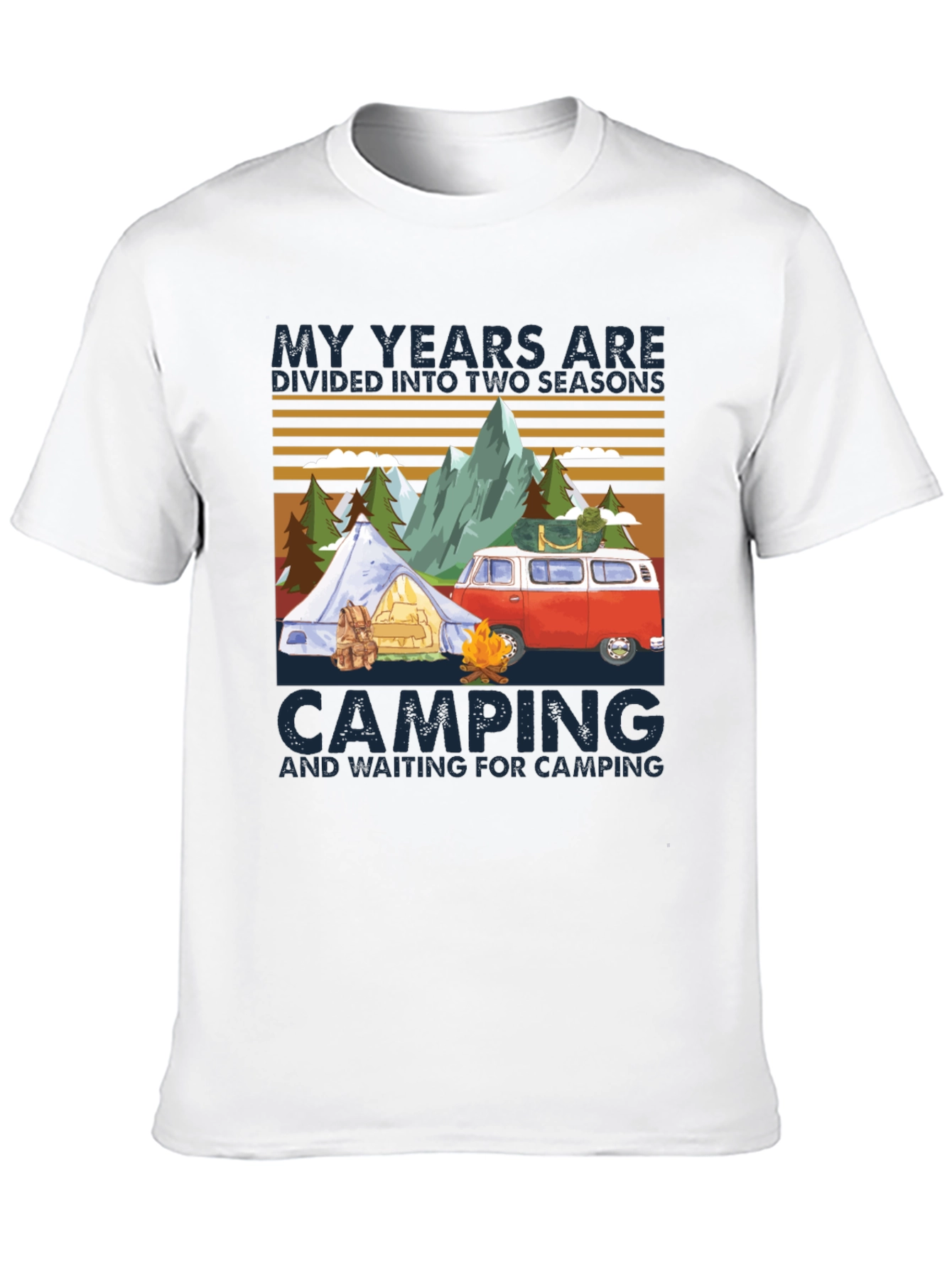 Camping Season Graphic Tee