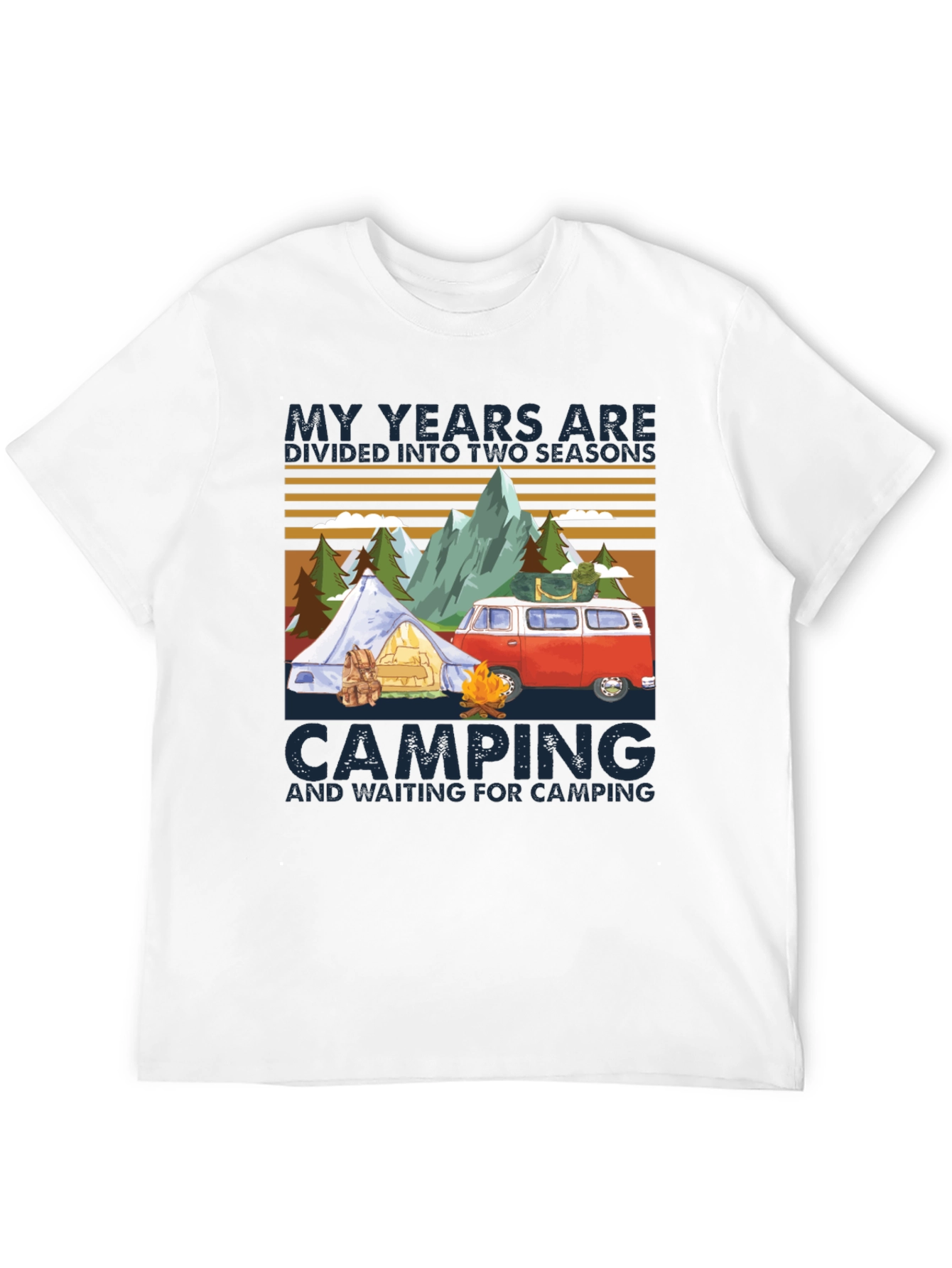 Camping Season Graphic Tee