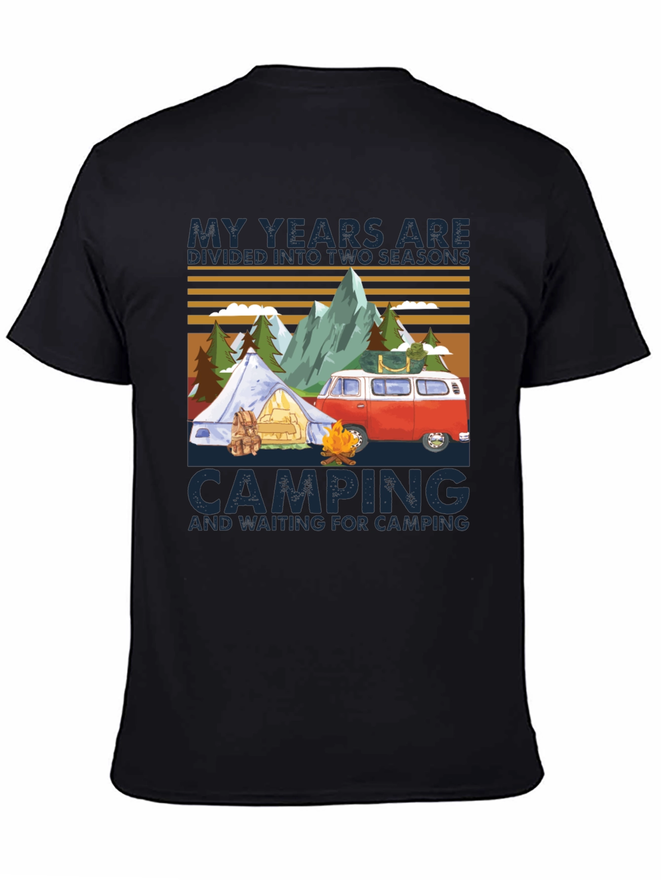 Camping Season Graphic Tee