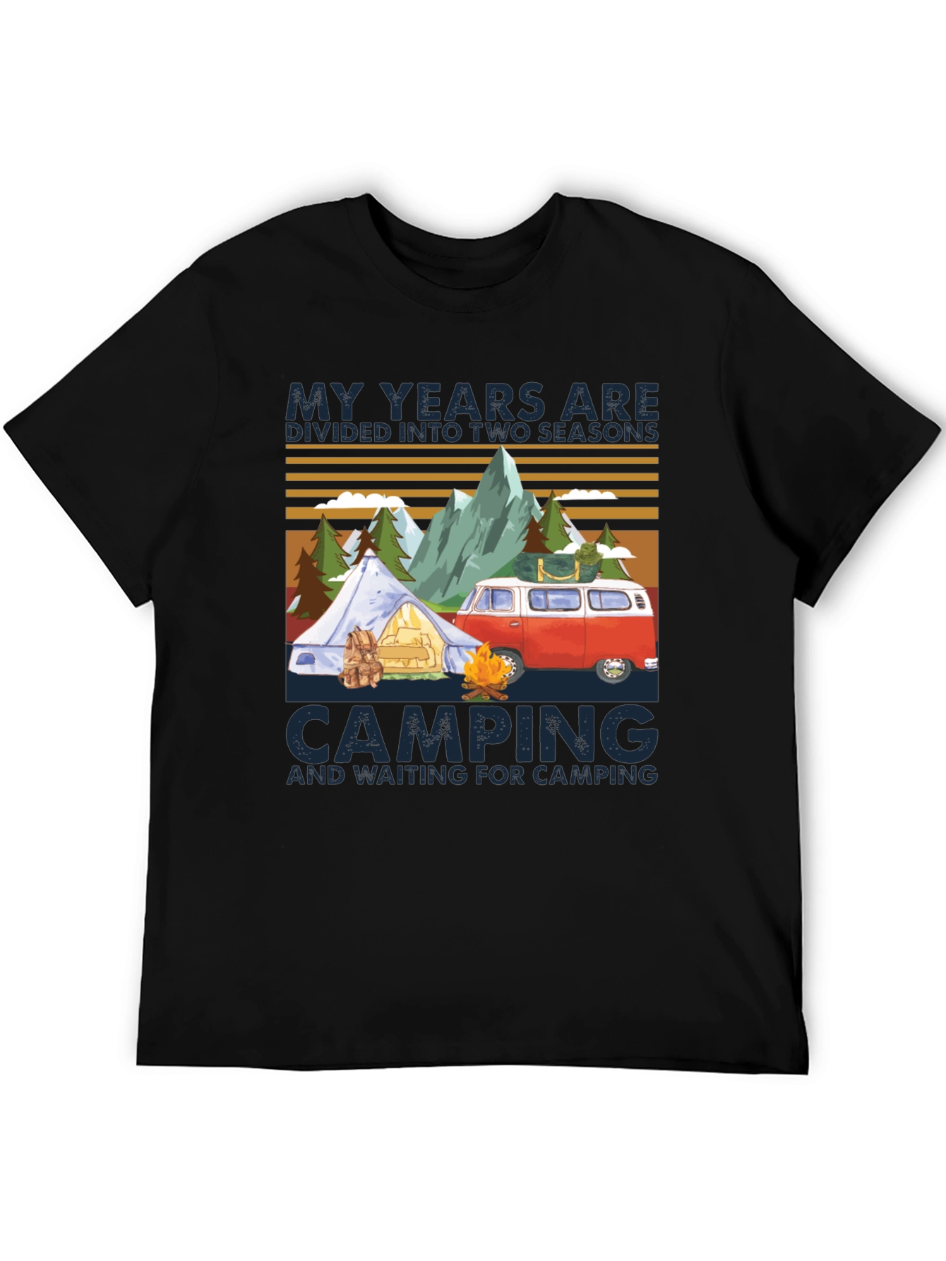 Camping Season Graphic Tee