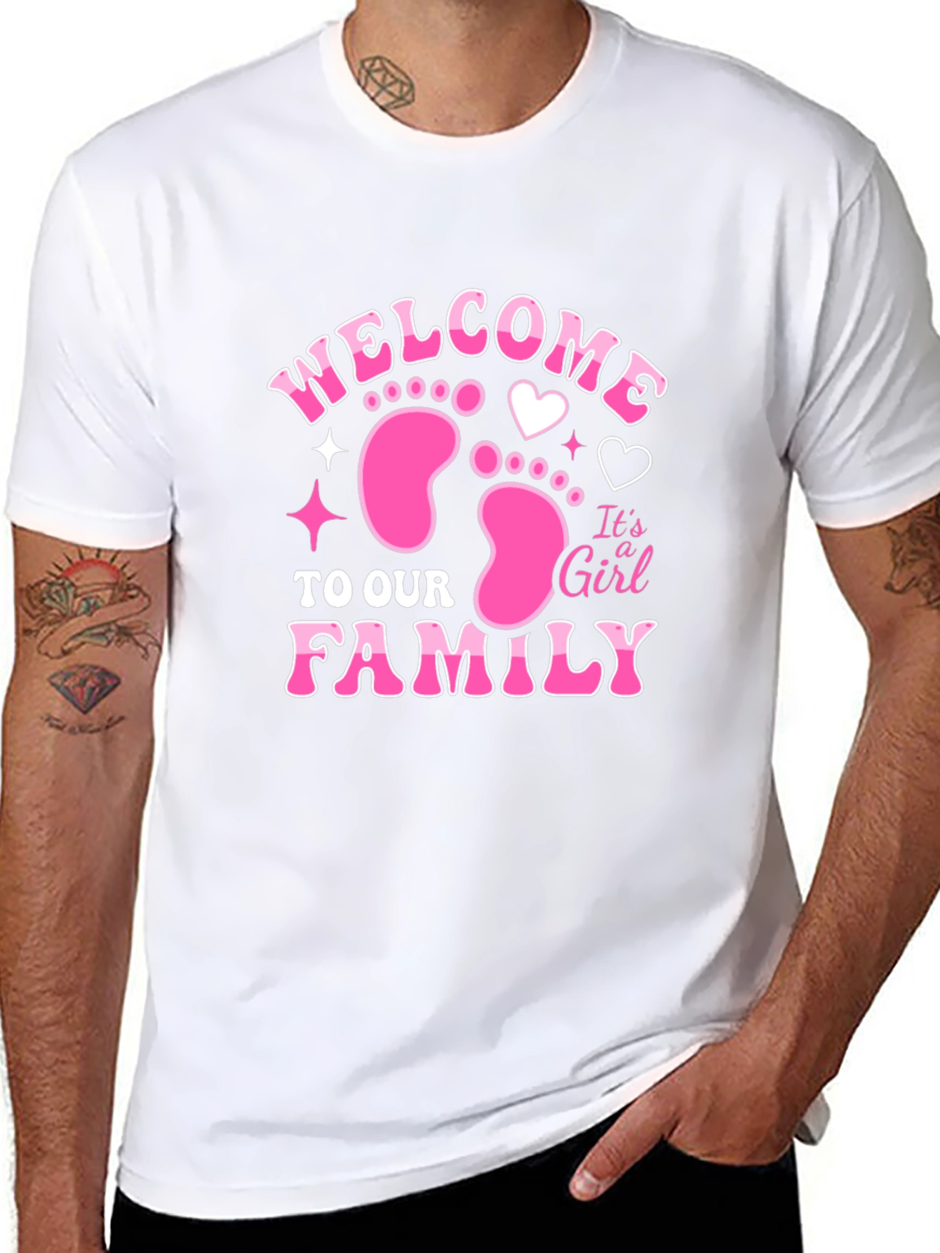 Welcome to Our Family - Its a Girl T-Shirt