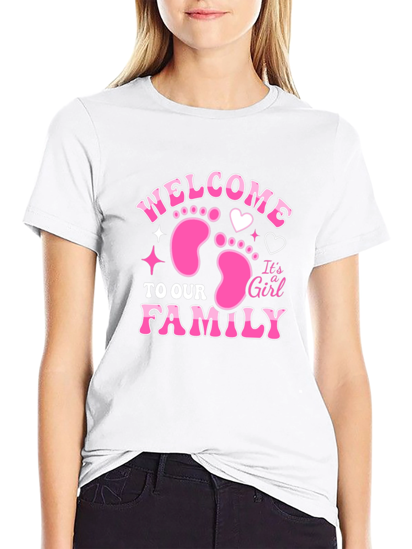 Welcome to Our Family - Its a Girl T-Shirt