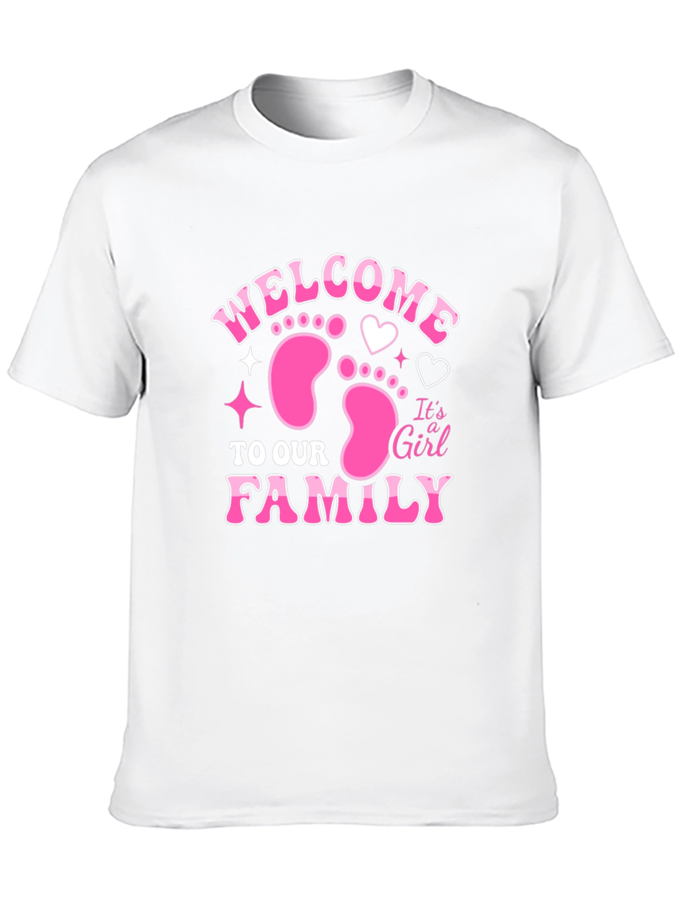 Welcome to Our Family - Its a Girl T-Shirt