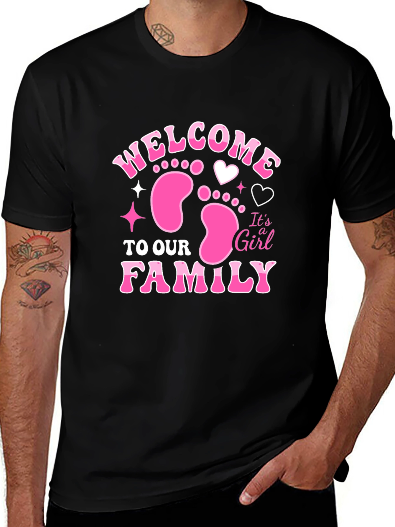 Welcome to Our Family - Its a Girl T-Shirt