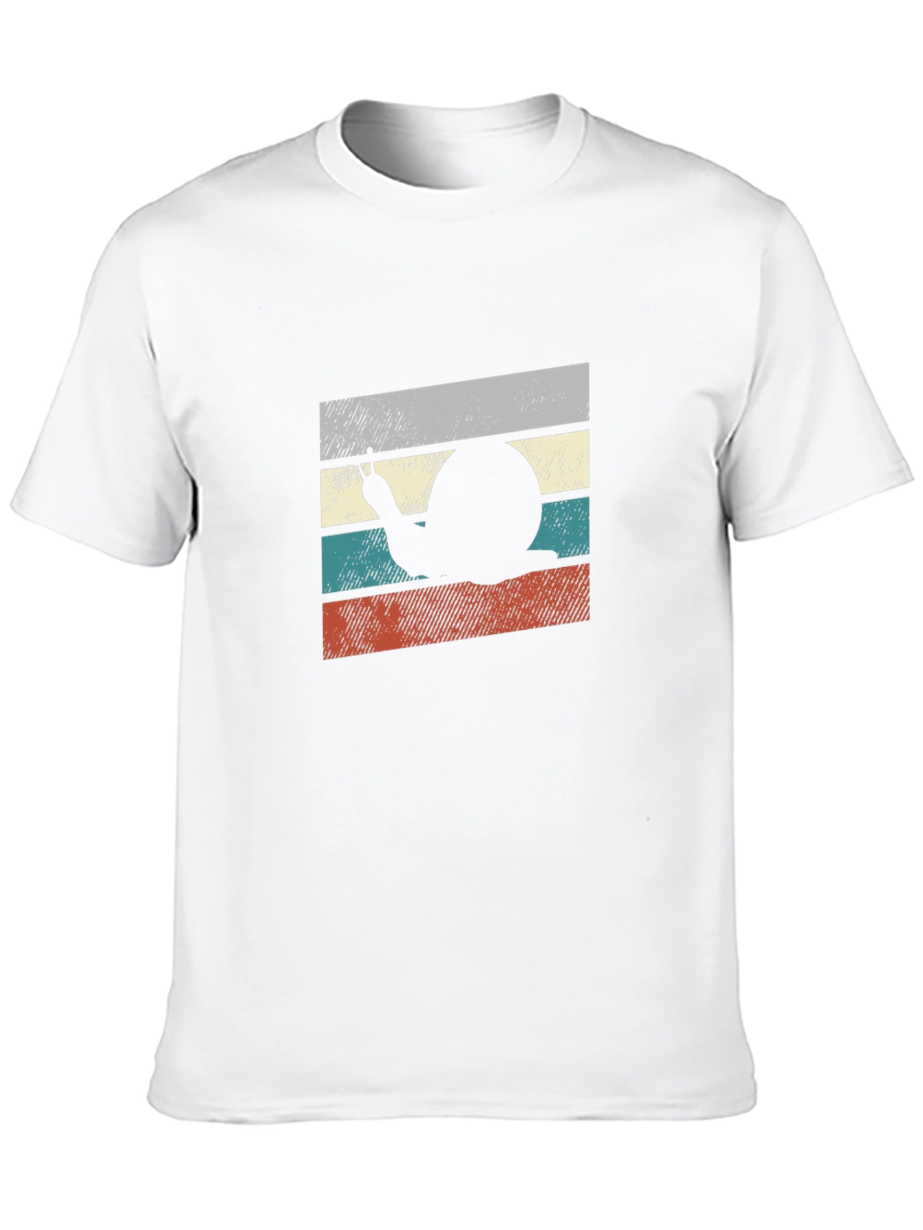 Retro Snail Graphic Tee - Unique Novelty T-Shirt