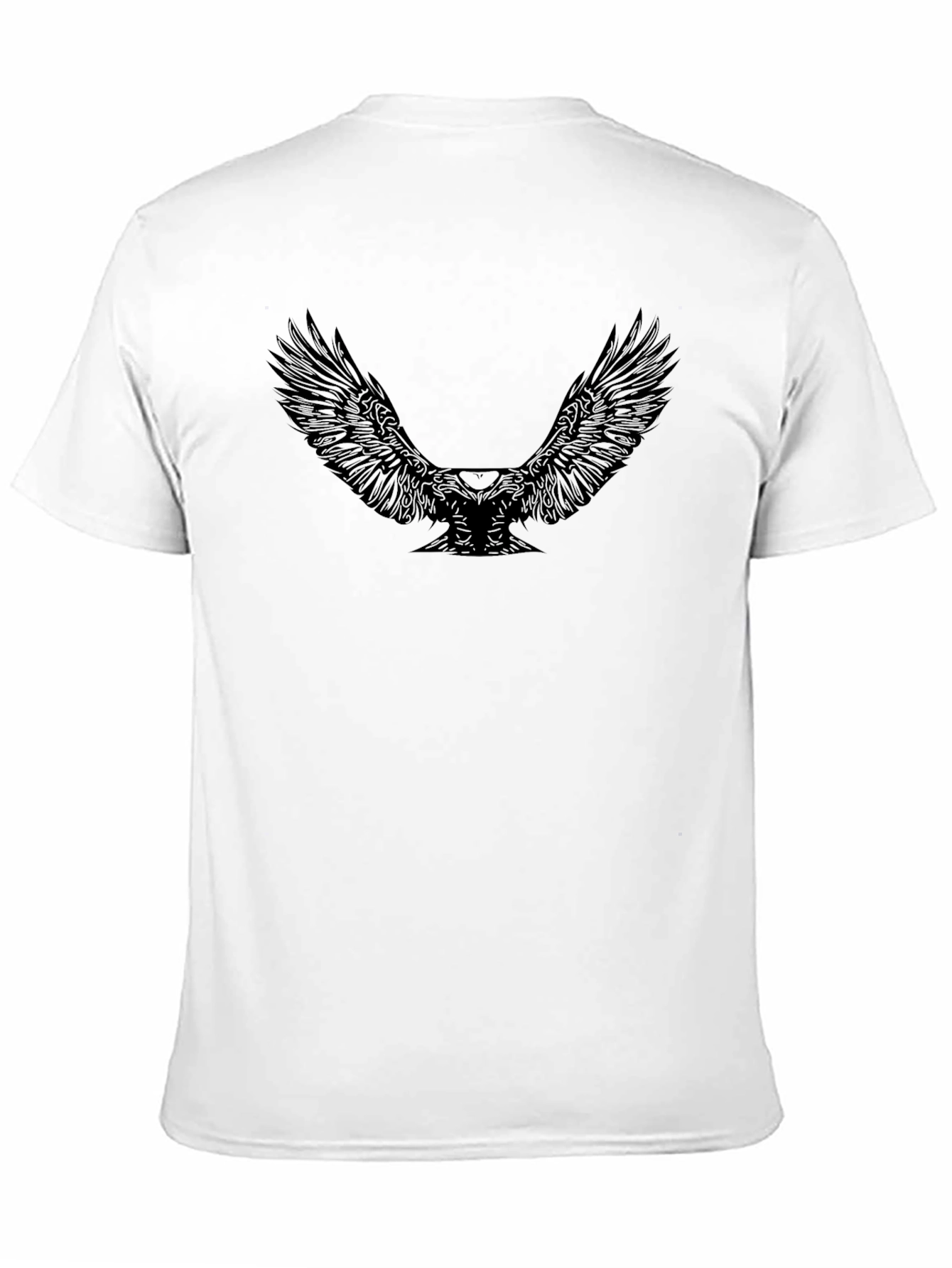 Black Eagle Graphic Tee - Stylish Menswear