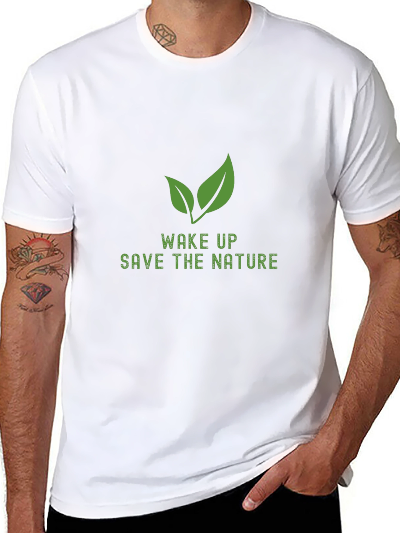Wake Up Save the Nature Tee
