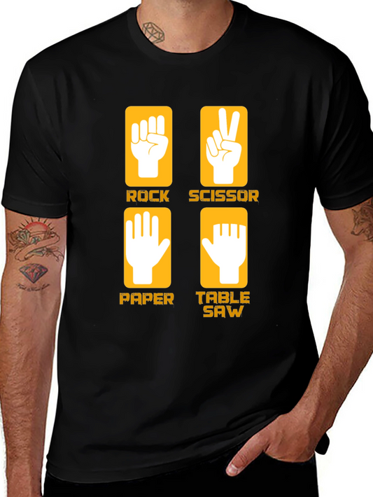 Rock Paper Scissor Funny T-Shirt