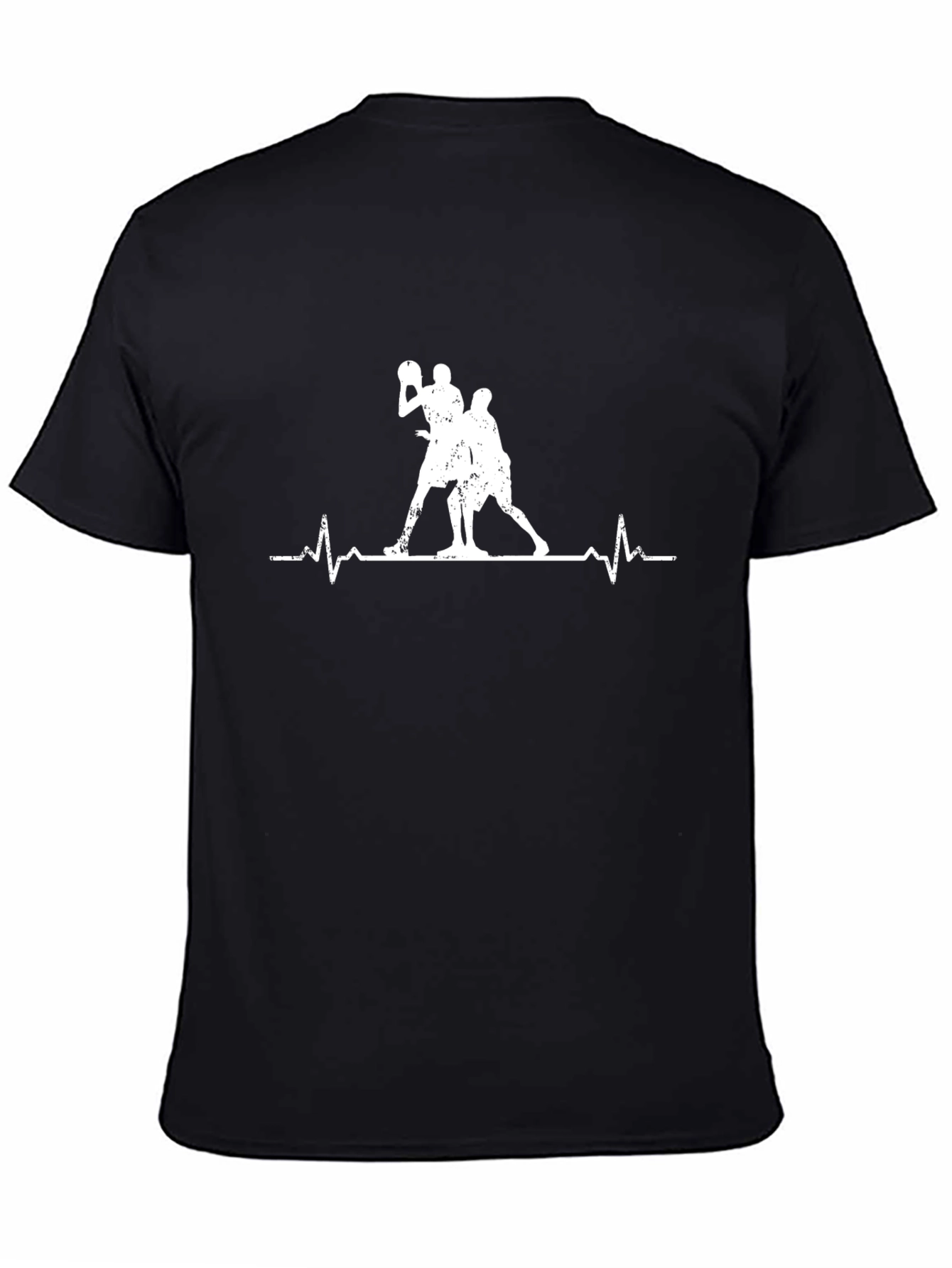 Basketball Heartbeat Graphic Tee
