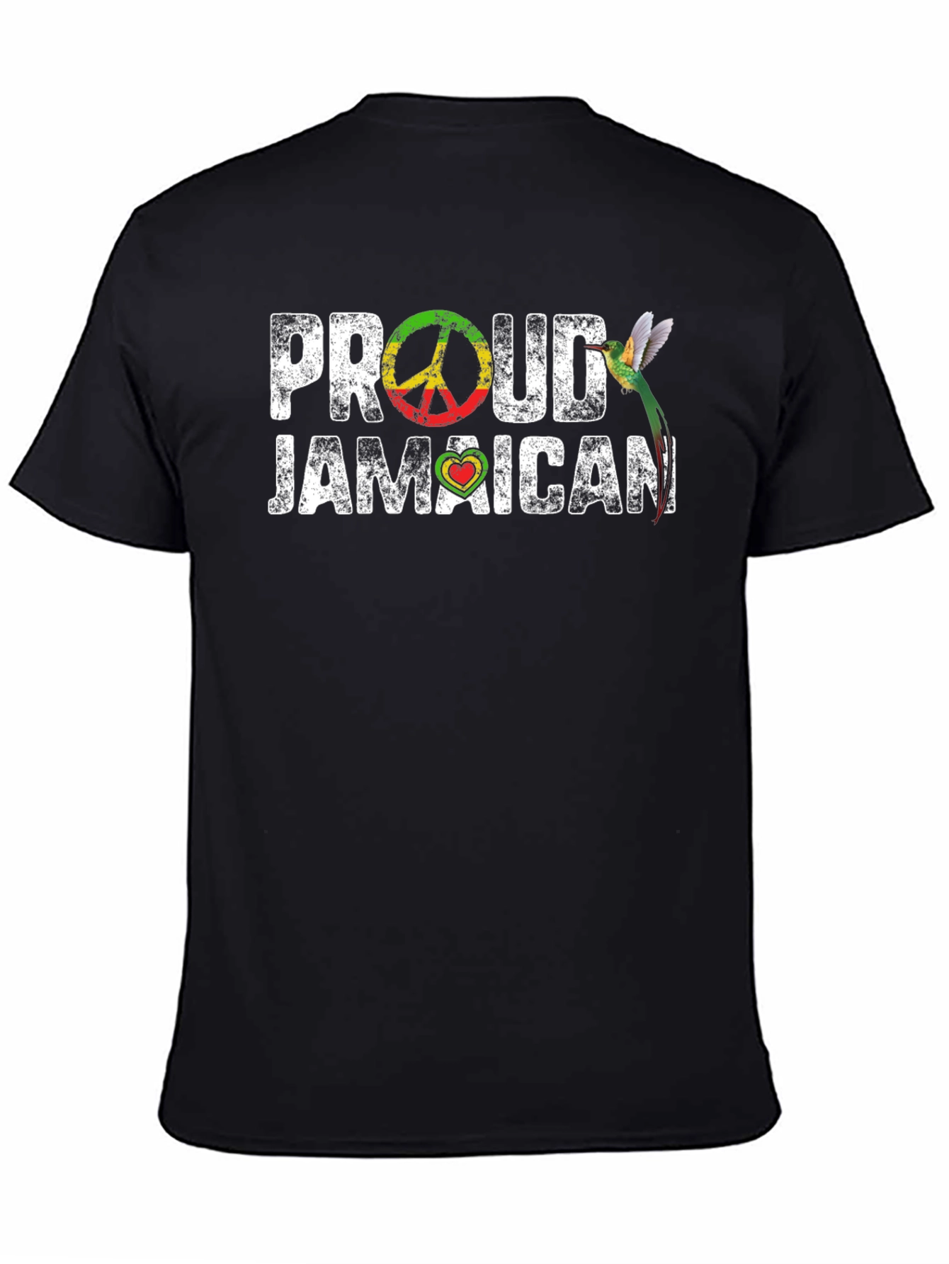 Proud Jamaican T-Shirt - Peace & Love