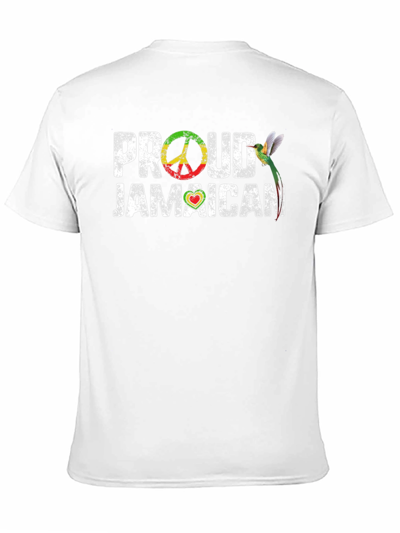 Proud Jamaican T-Shirt - Peace & Love