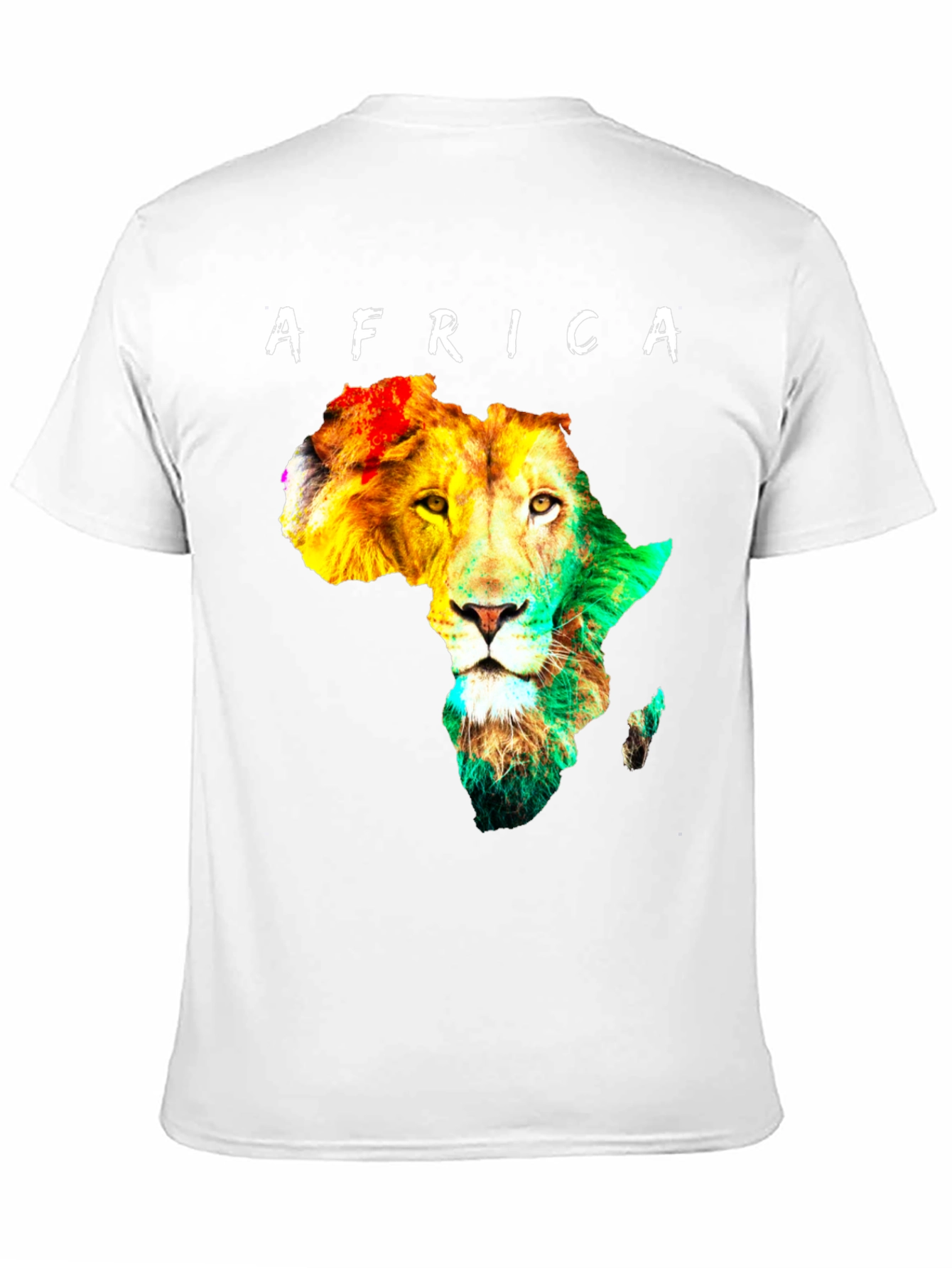 Africa Lion Head Graphic Tee