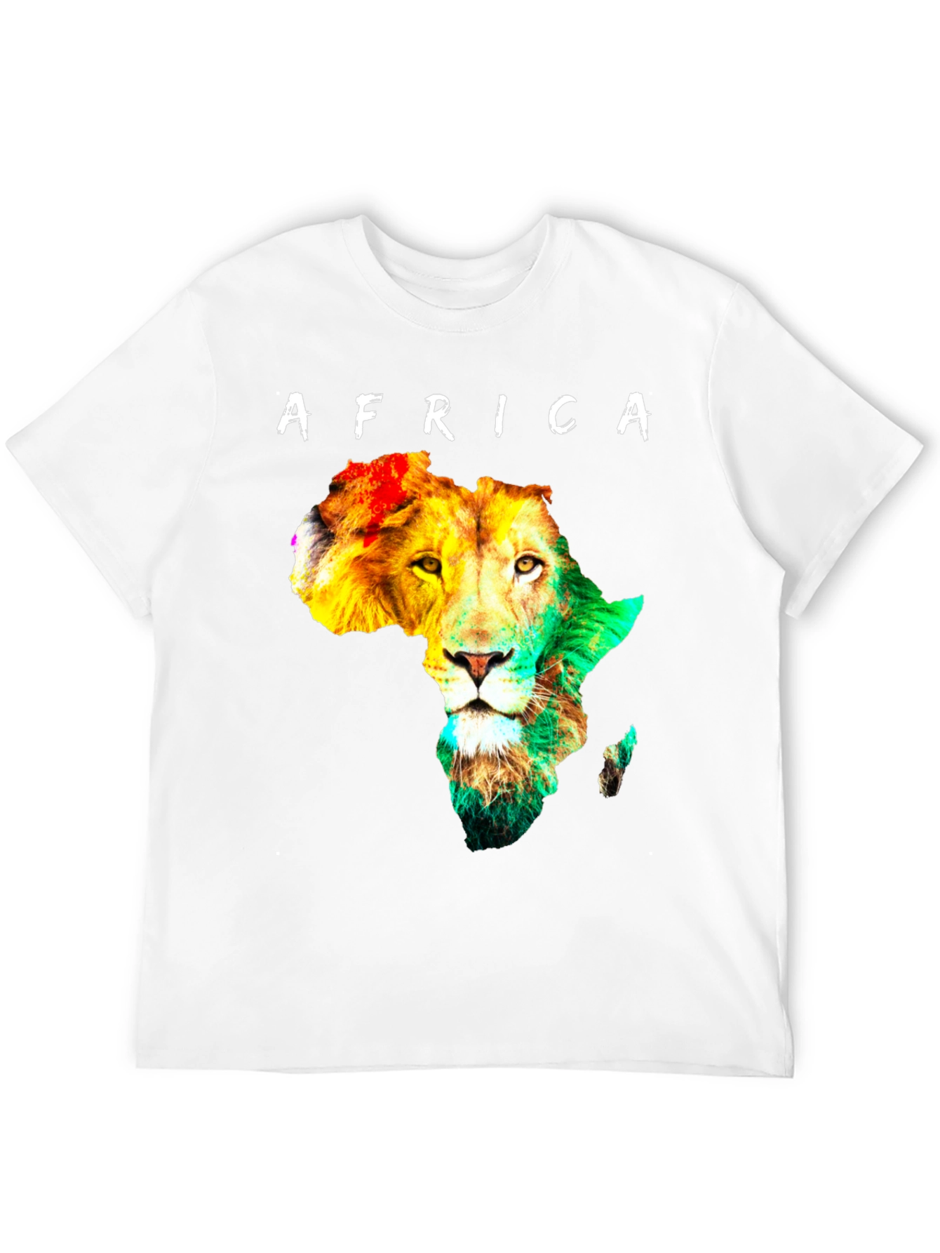 Africa Lion Head Graphic Tee