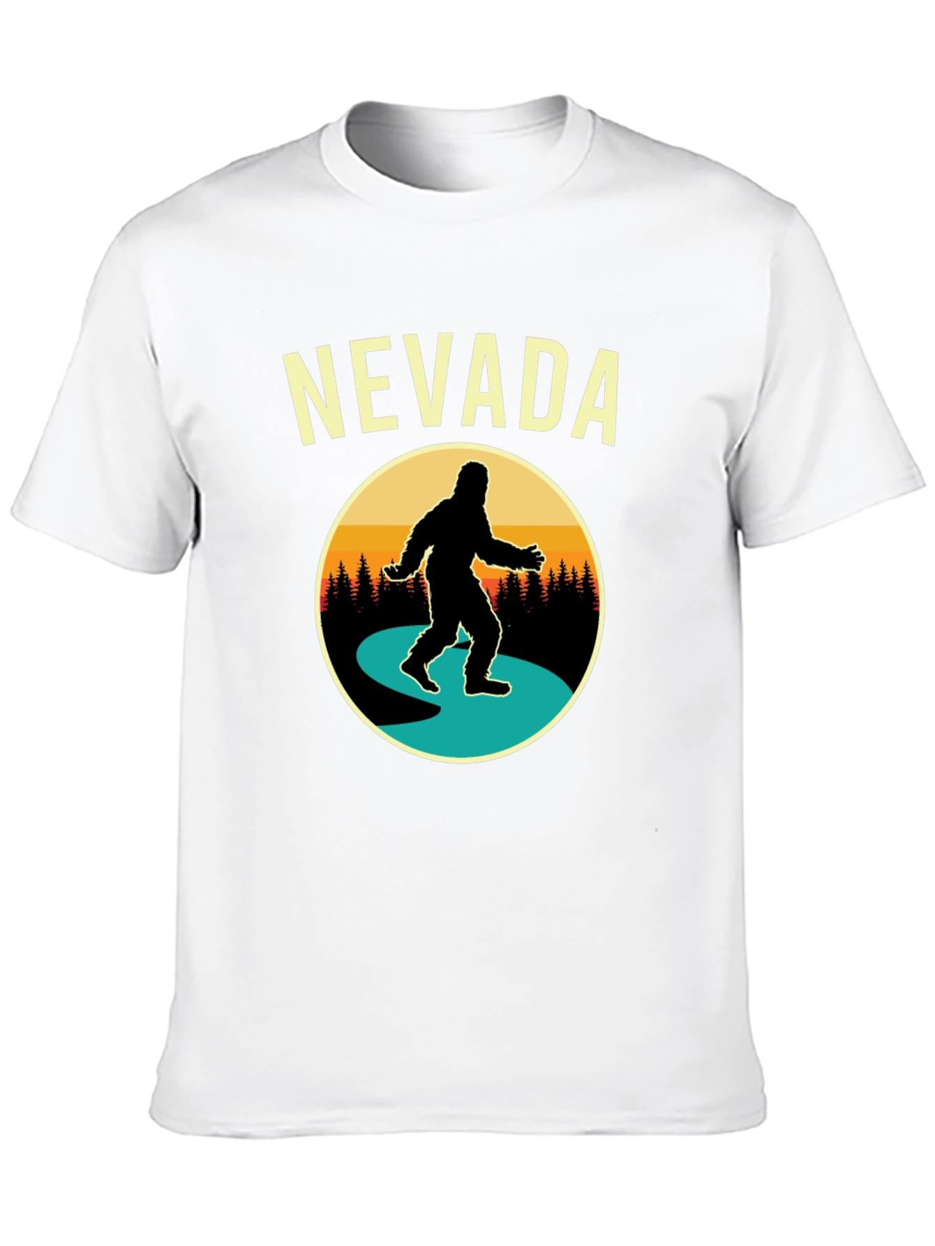 Nevada Bigfoot Graphic T-Shirt