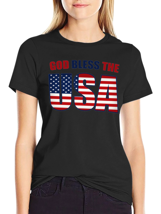 God Bless The USA Patriotic T-Shirt
