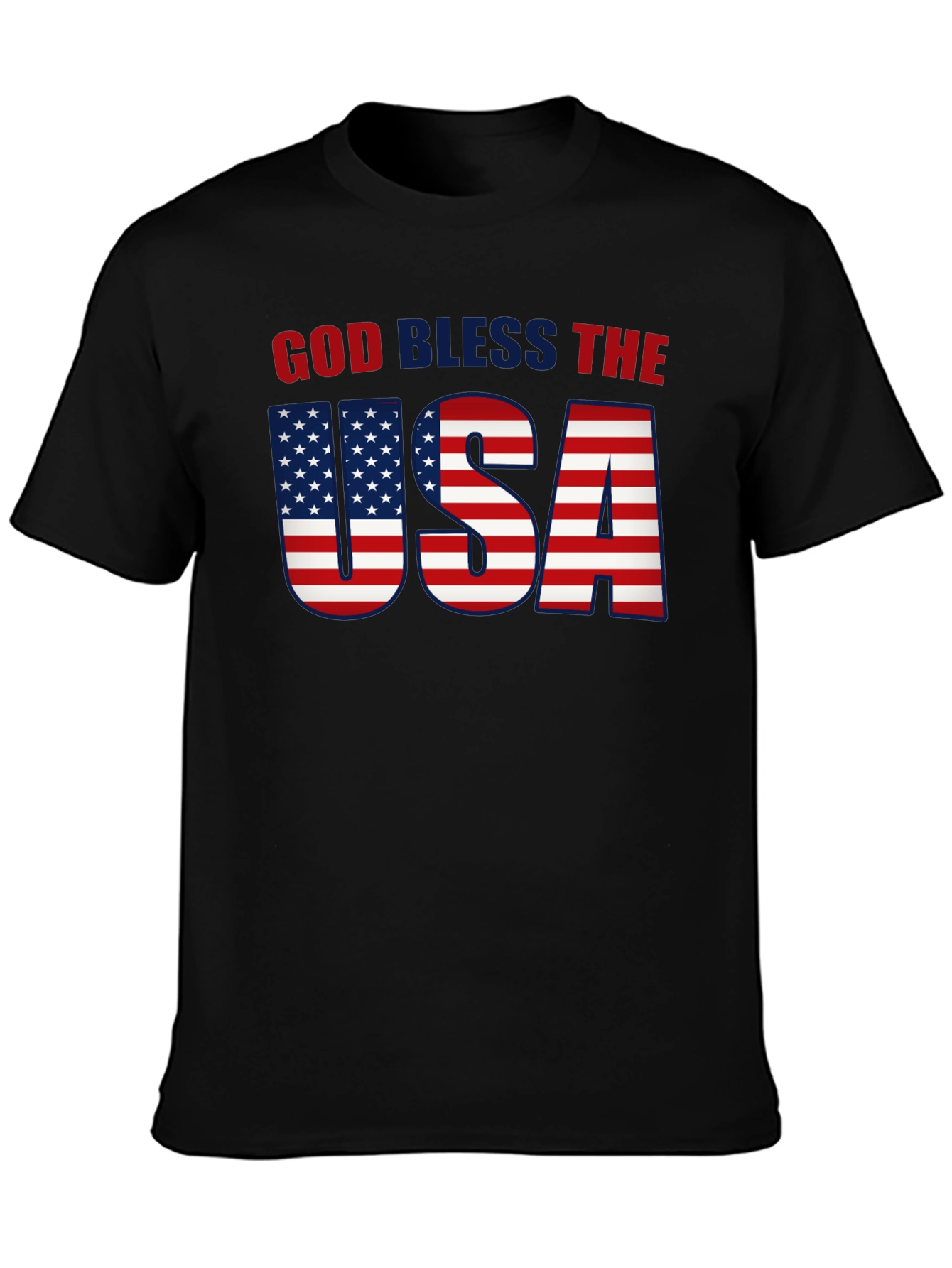 God Bless The USA Patriotic T-Shirt