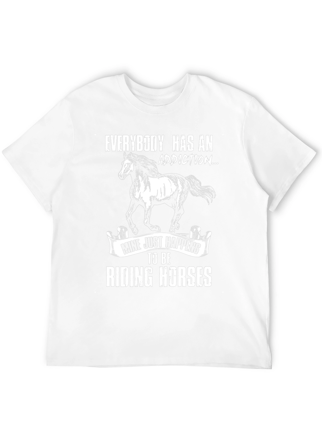 Riding Horses Addiction T-Shirt