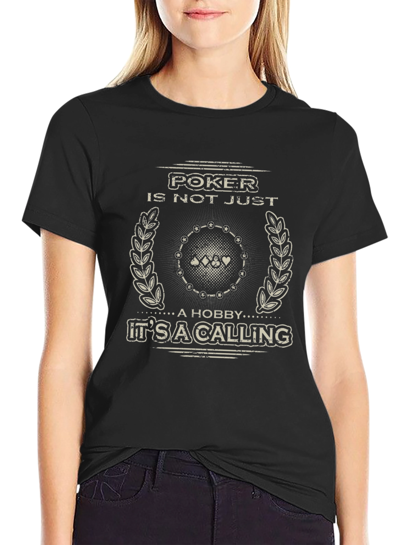 Poker Calling Tee - Game Night Apparel