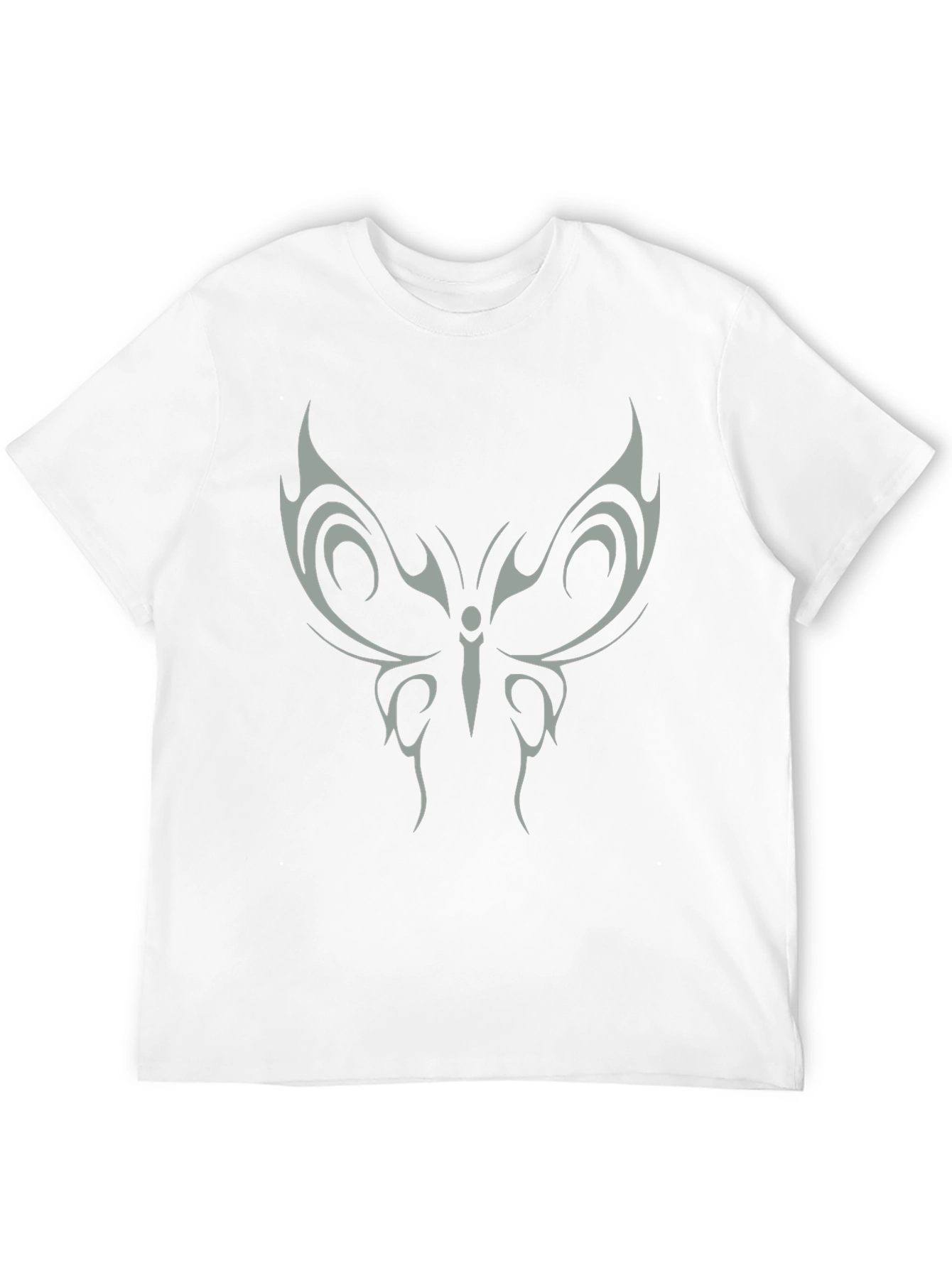 Butterfly Graphic Print Mens T-Shirt