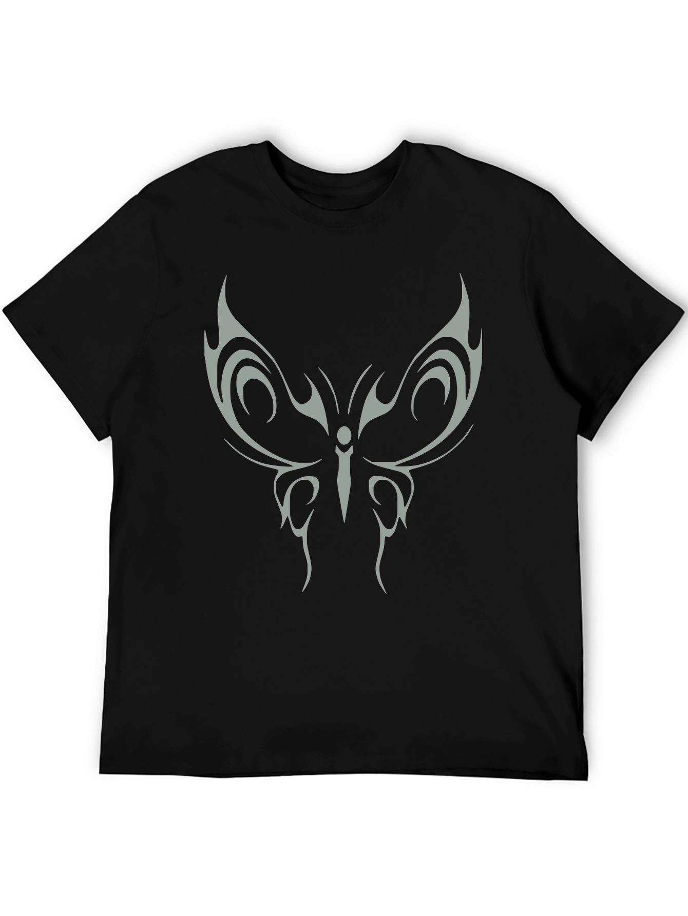 Butterfly Graphic Print Mens T-Shirt