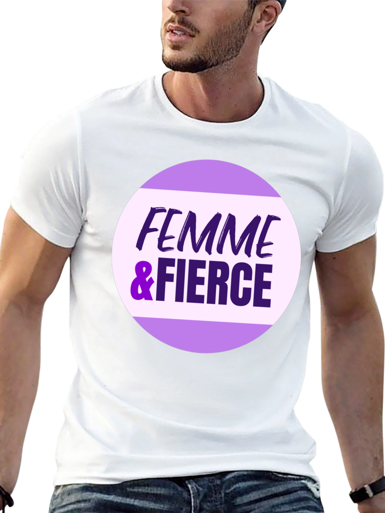 Femme & Fierce Graphic Tee - Empowerment Shirt